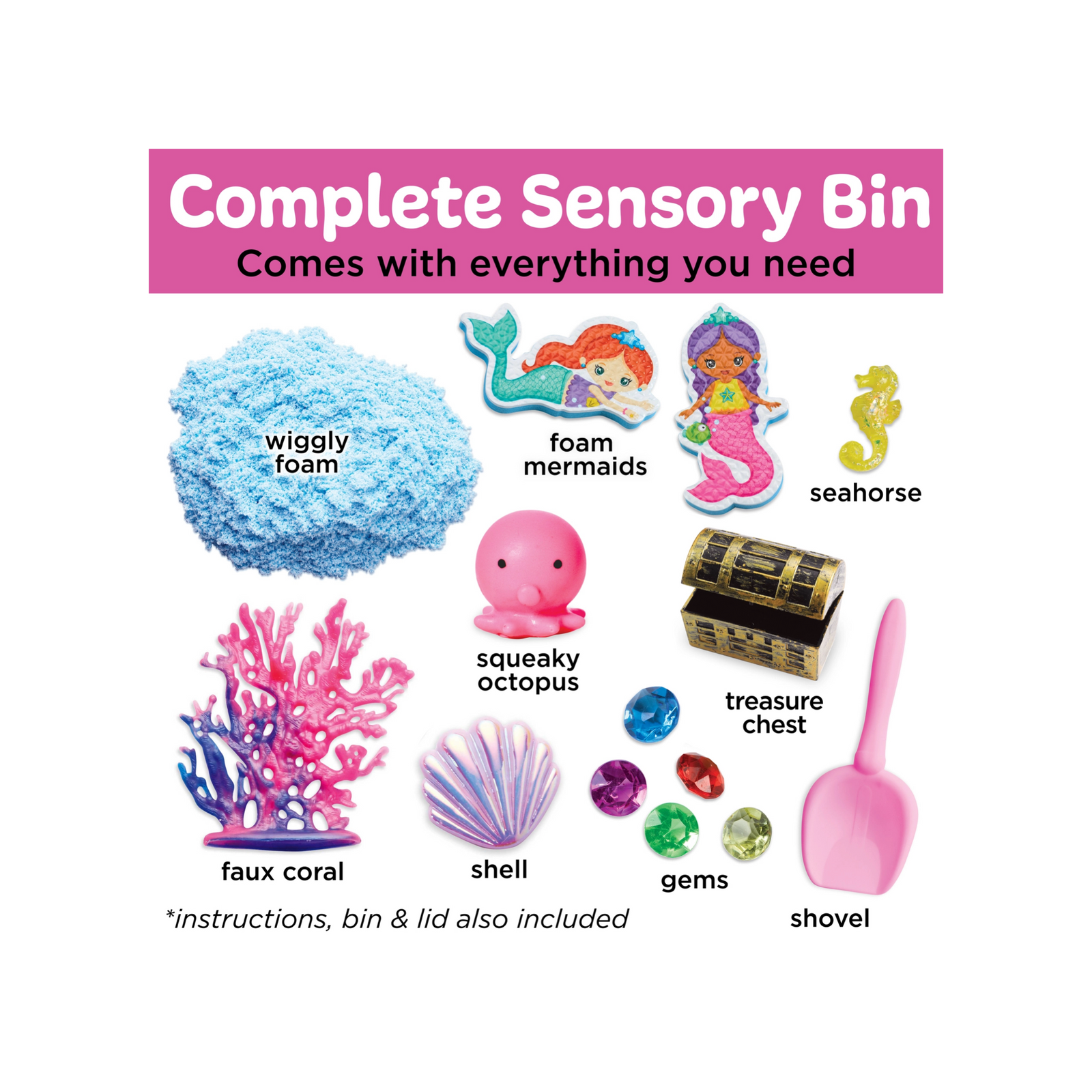 Activity Sensory Bin For Kids