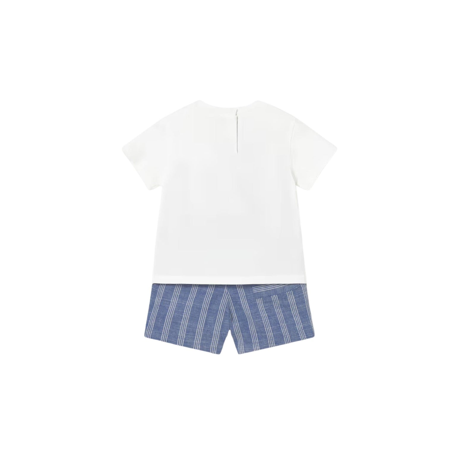 Linen Short & T-Shirt 2-Piece Set - Baby Boy