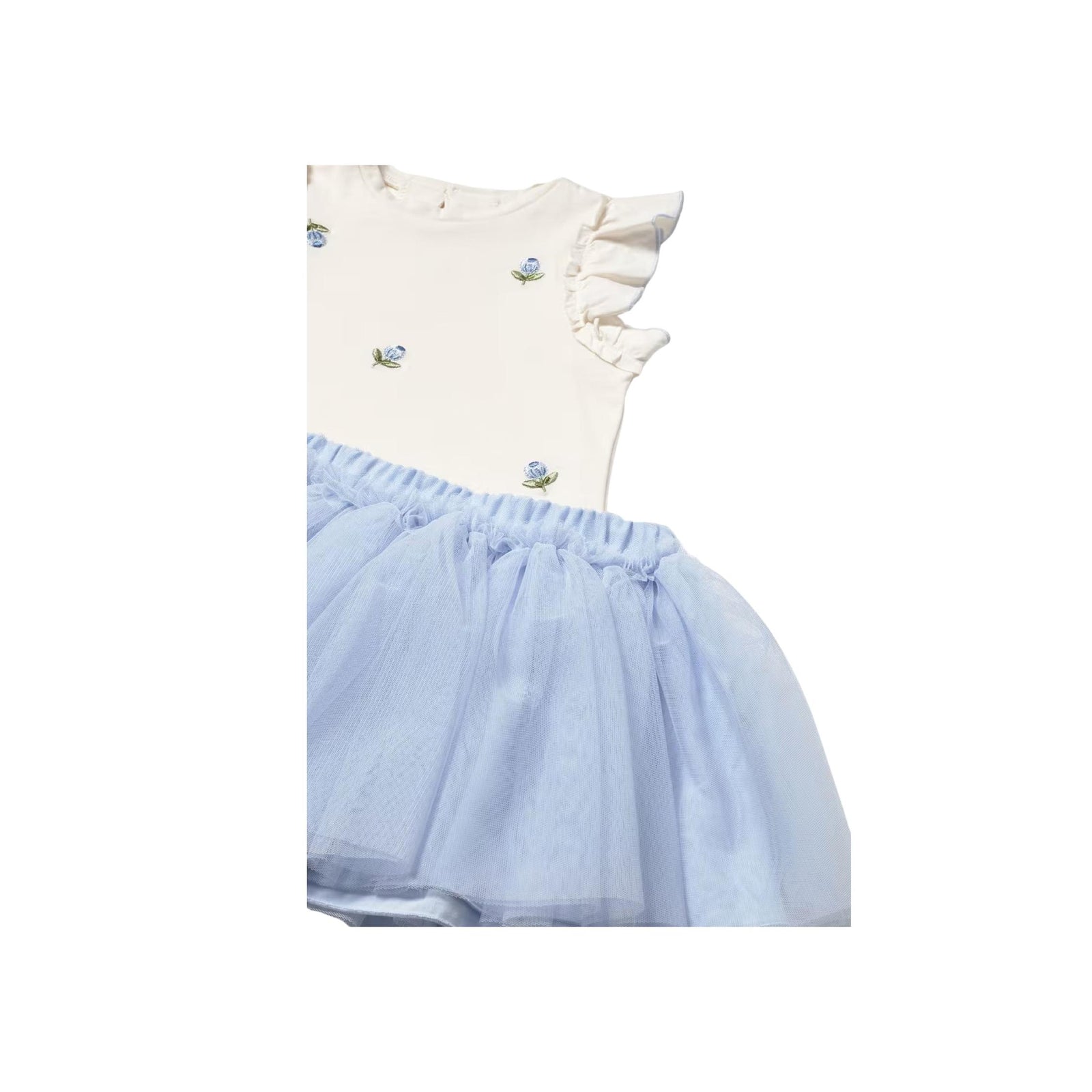 Baby Tulle Skirt & Shirt 2-Piece Set