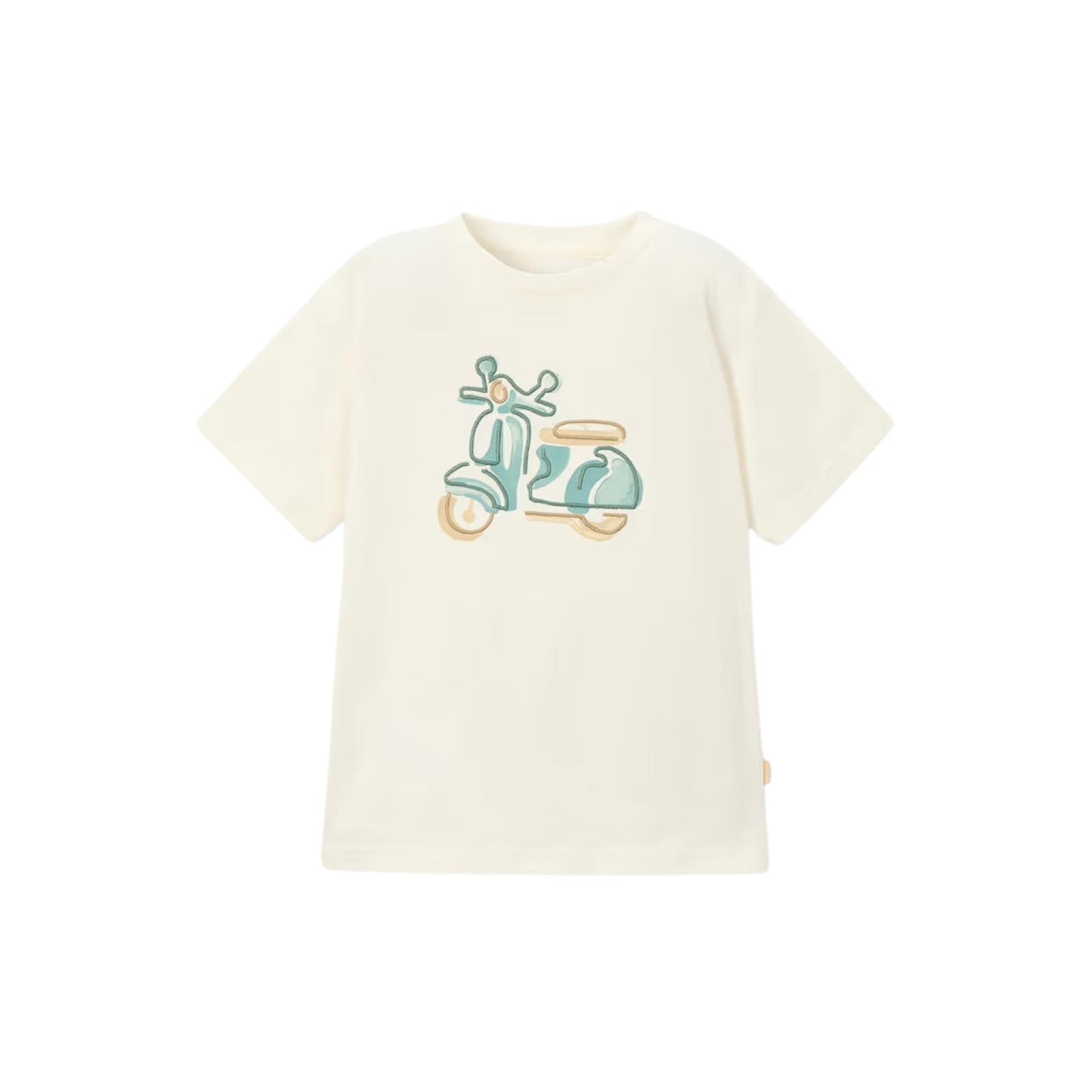 Boys’ Embroidered Motorcycle T-Shirt