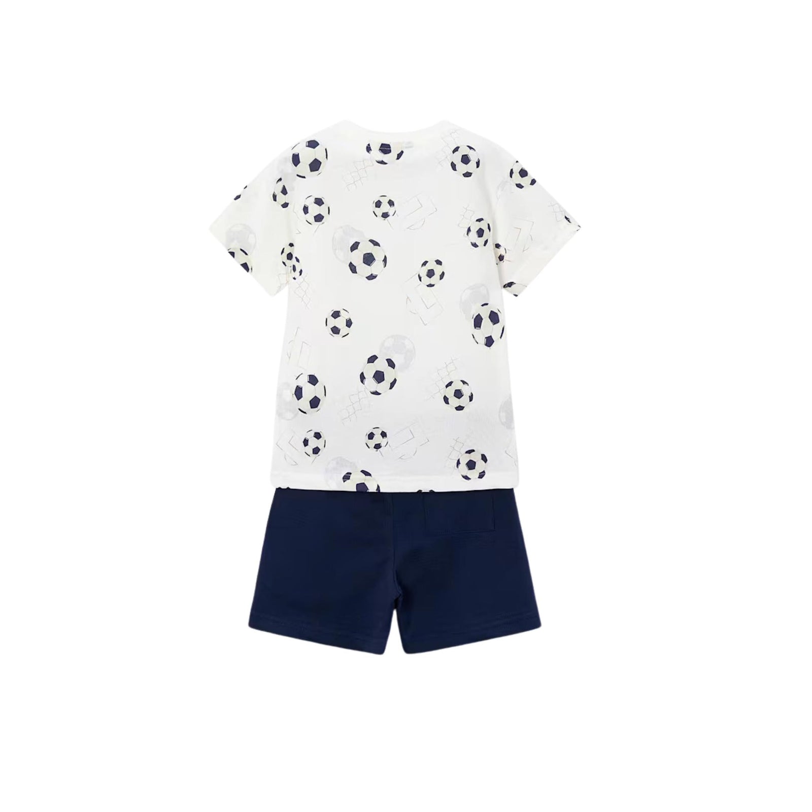 Boys’ Soccer Print T-Shirt and Short Set