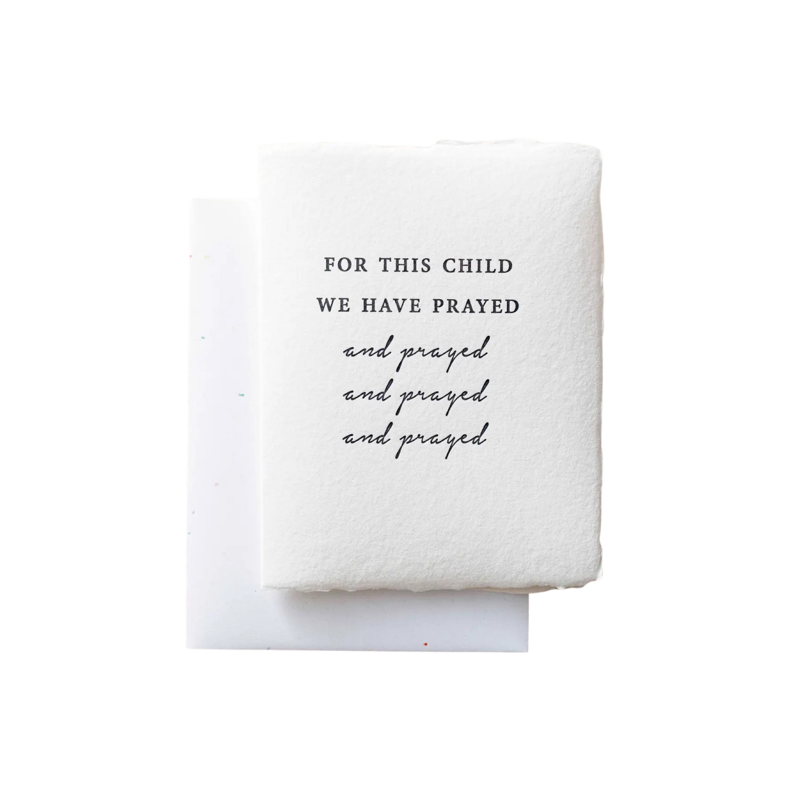For This Child We Have Prayed Greeting Card