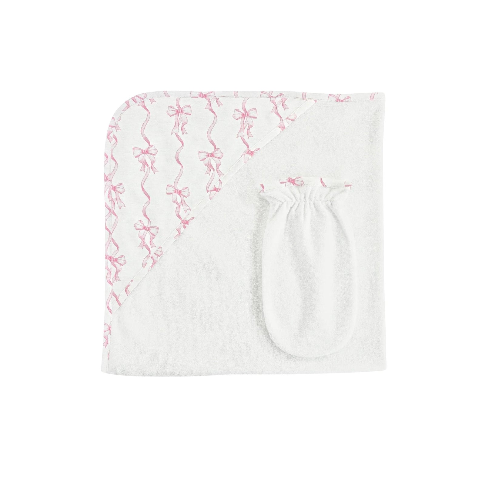 Pima Cotton Hooded Towel & Mitt Sets