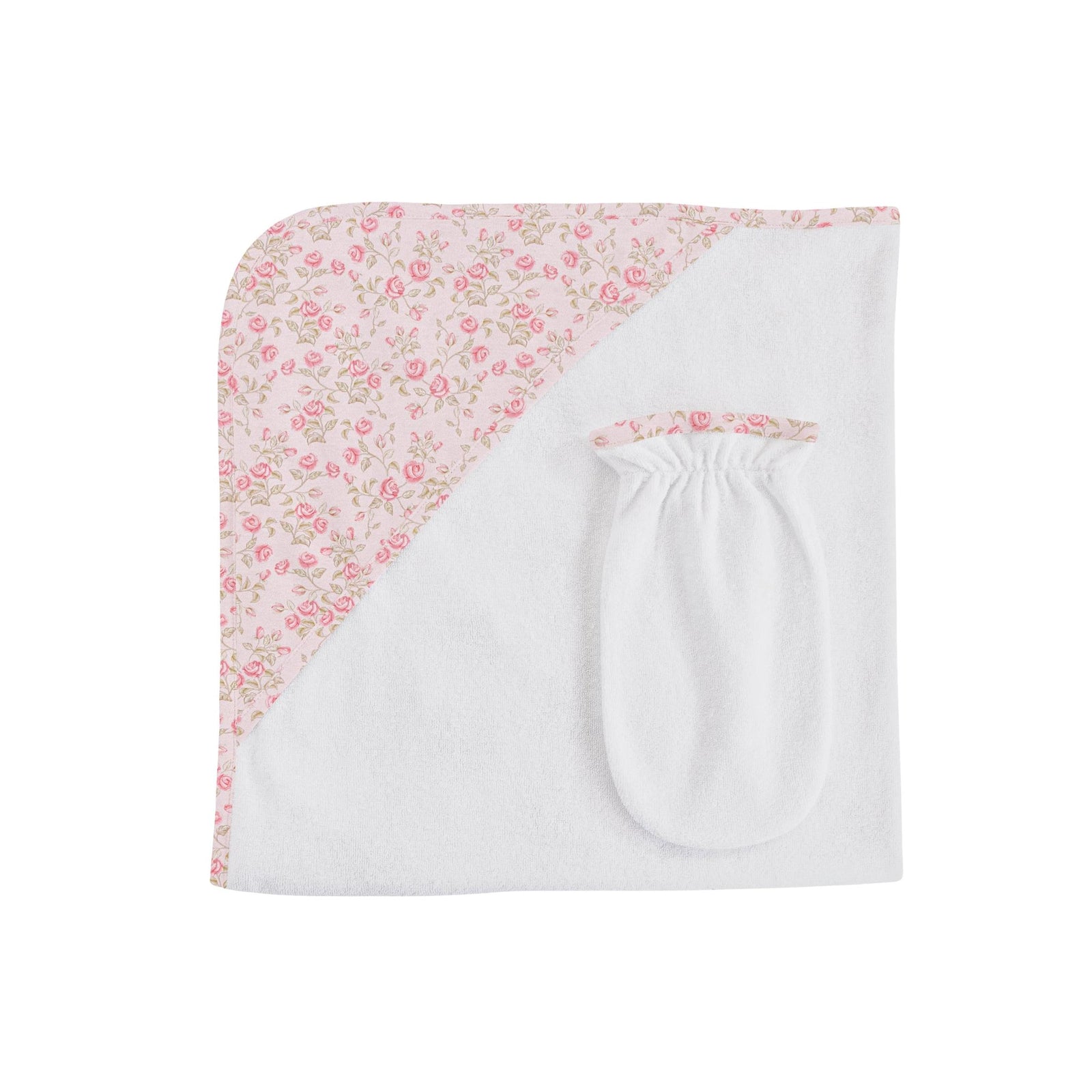 Pima Cotton Hooded Towel & Mitt Sets