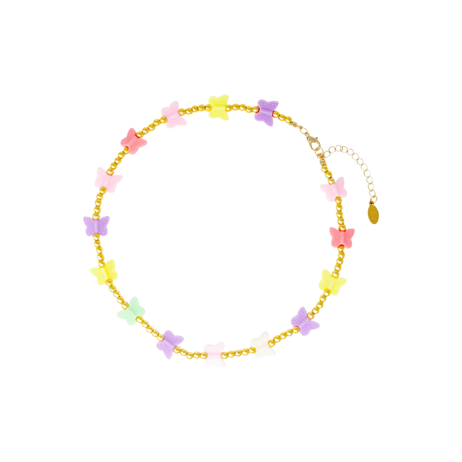 Butterfly Bead Necklace