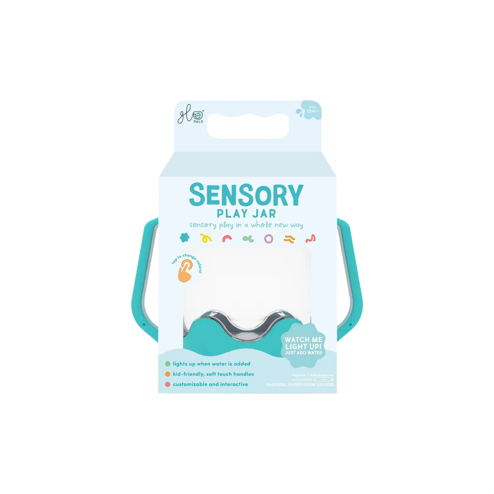Glo Pals Sensory Play Jar