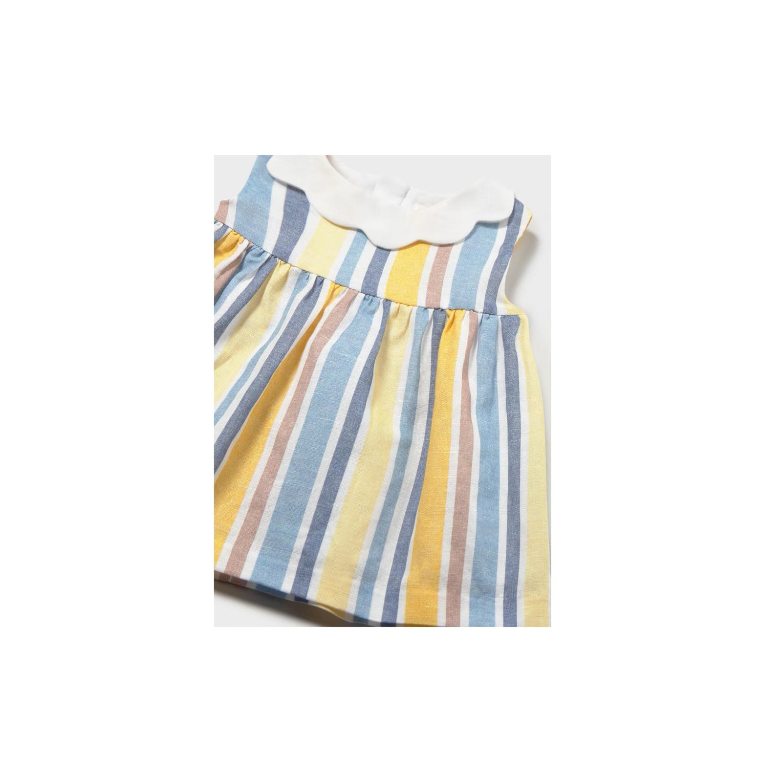 Summer Stripe Linen Dress