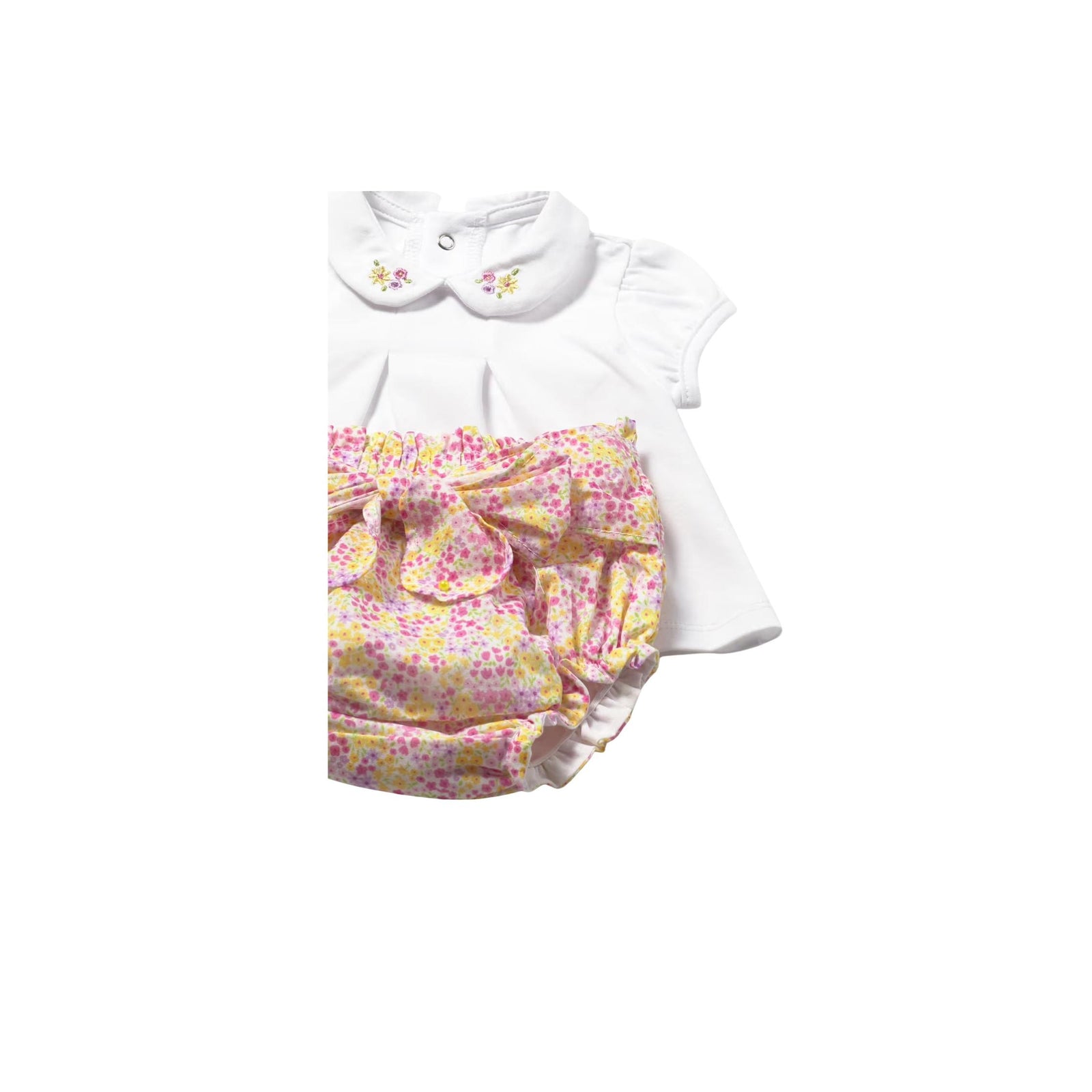 Layette Baby Girl 3-Piece Knit Set