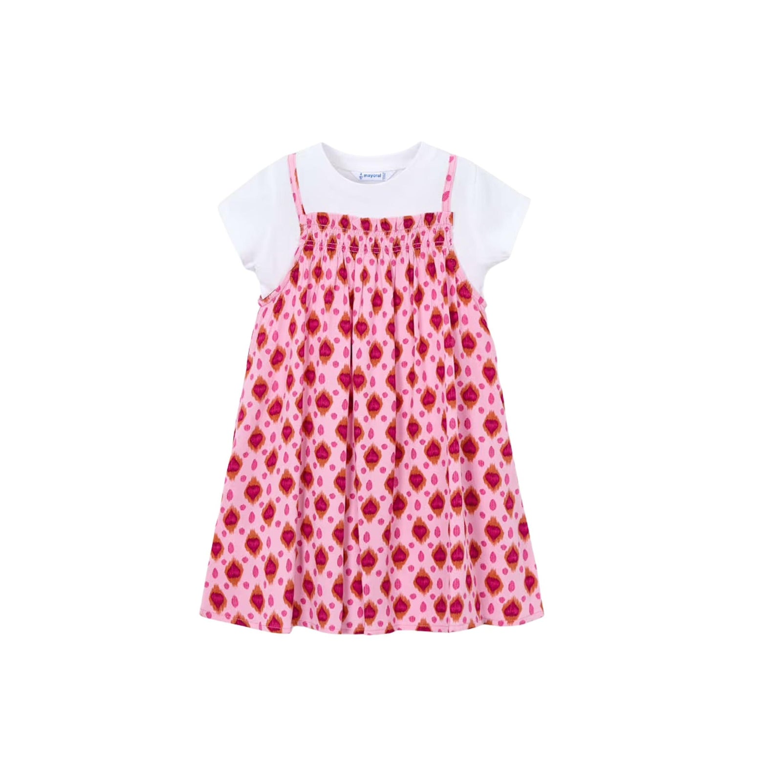 Girls’ Heart Patterned Dress