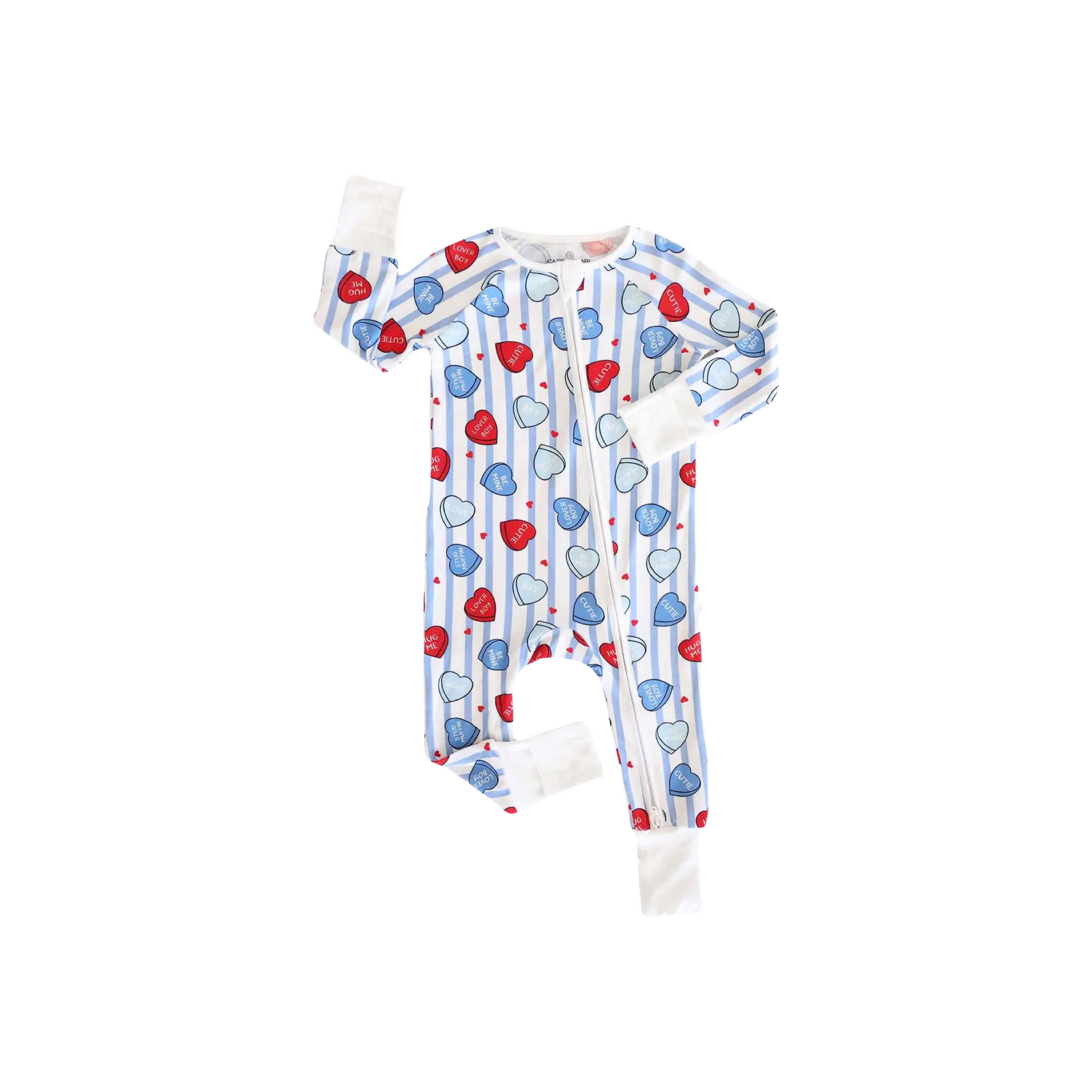 Sweet Like Candy Convertible Romper Blue