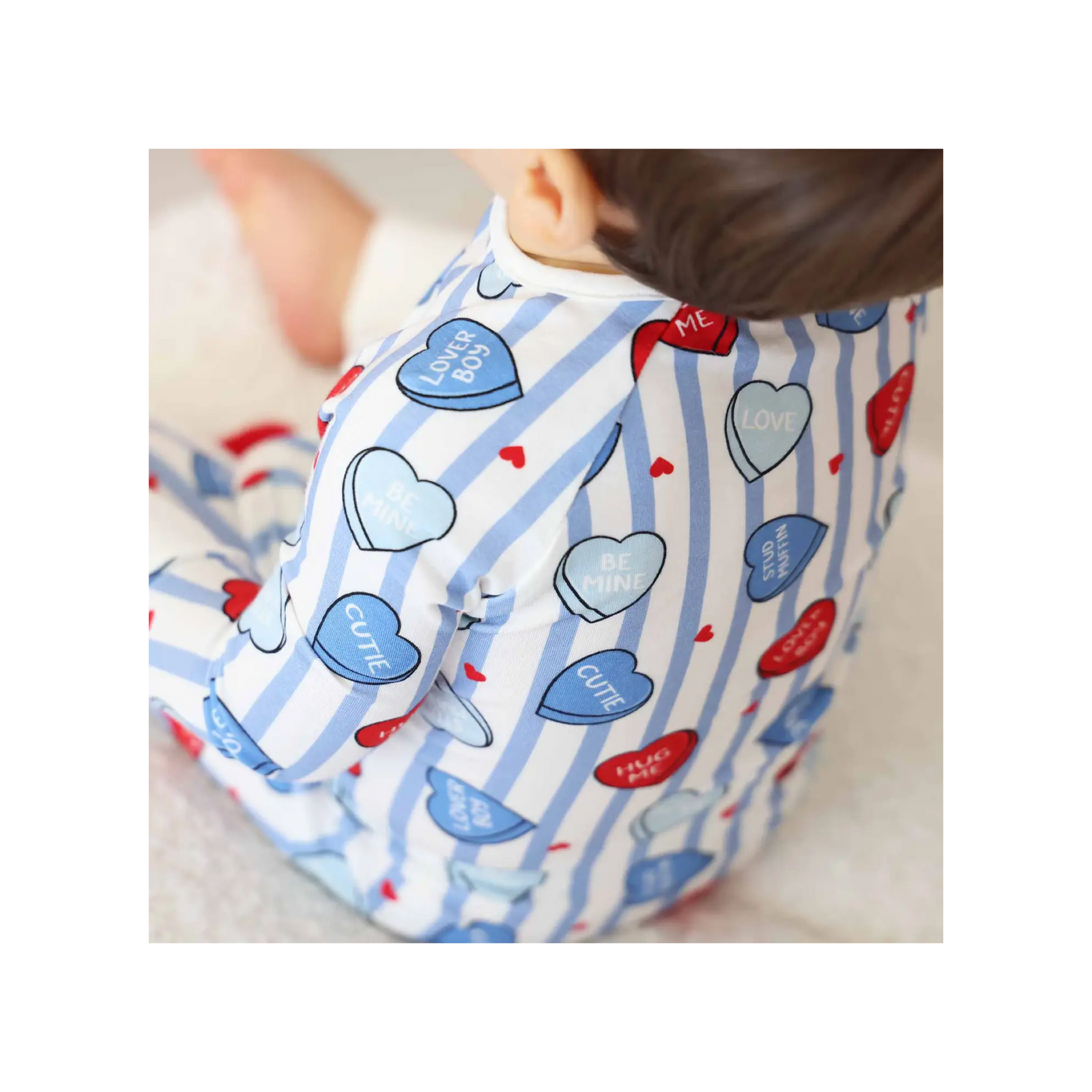 Sweet Like Candy Convertible Romper Blue