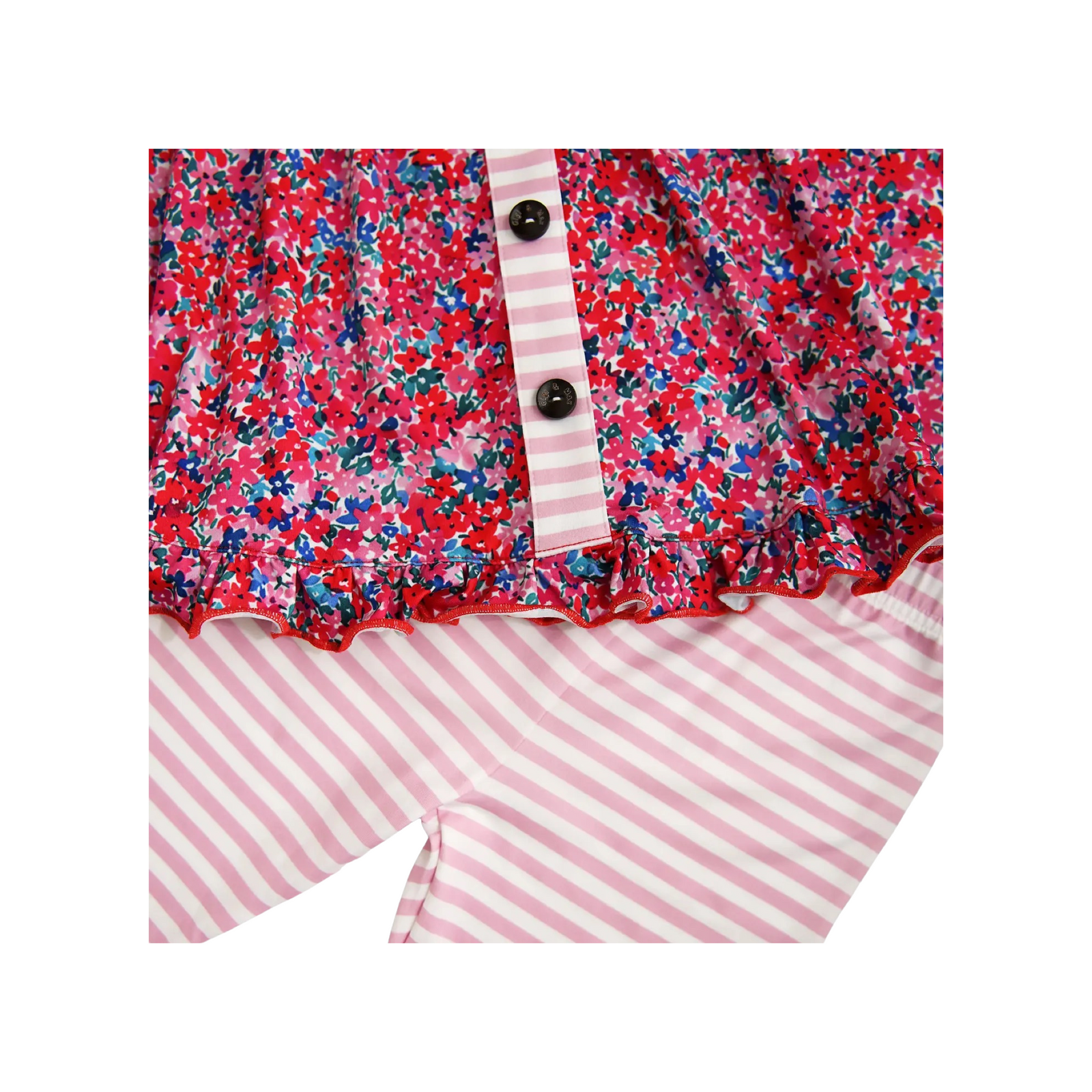 Juliette Peplum Valentine's Day Top & Legging Set