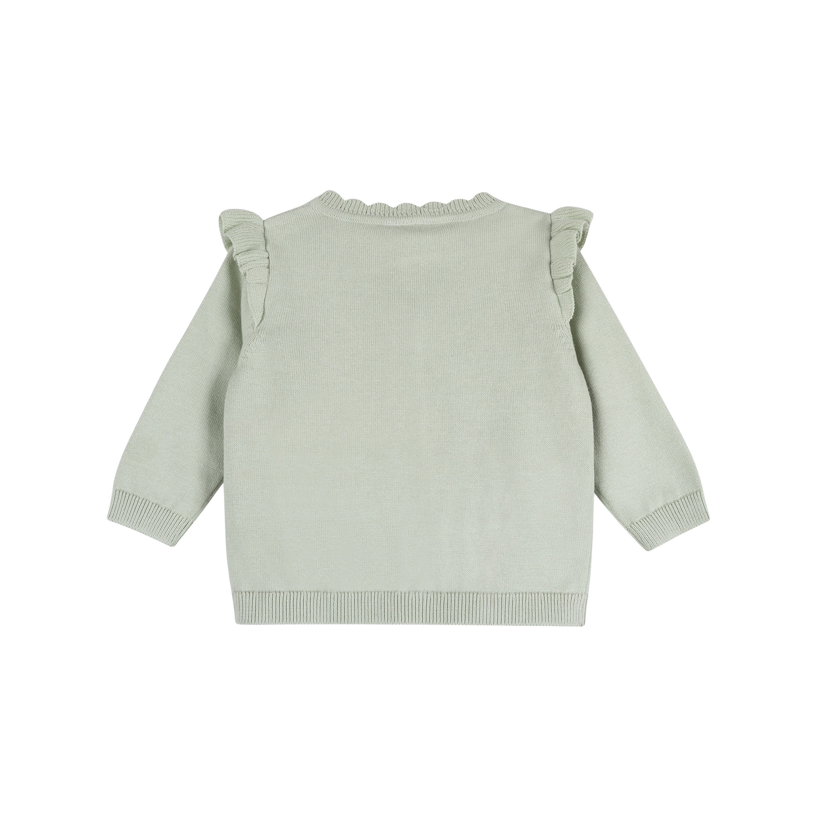 Furry Chick & Bunny Organic Cardigan