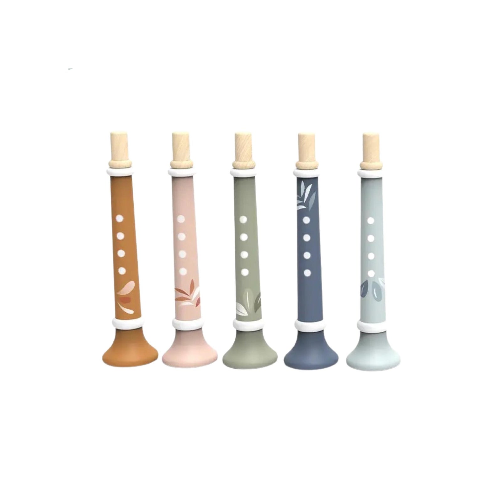 Assorted Wooden Kids Trumpets