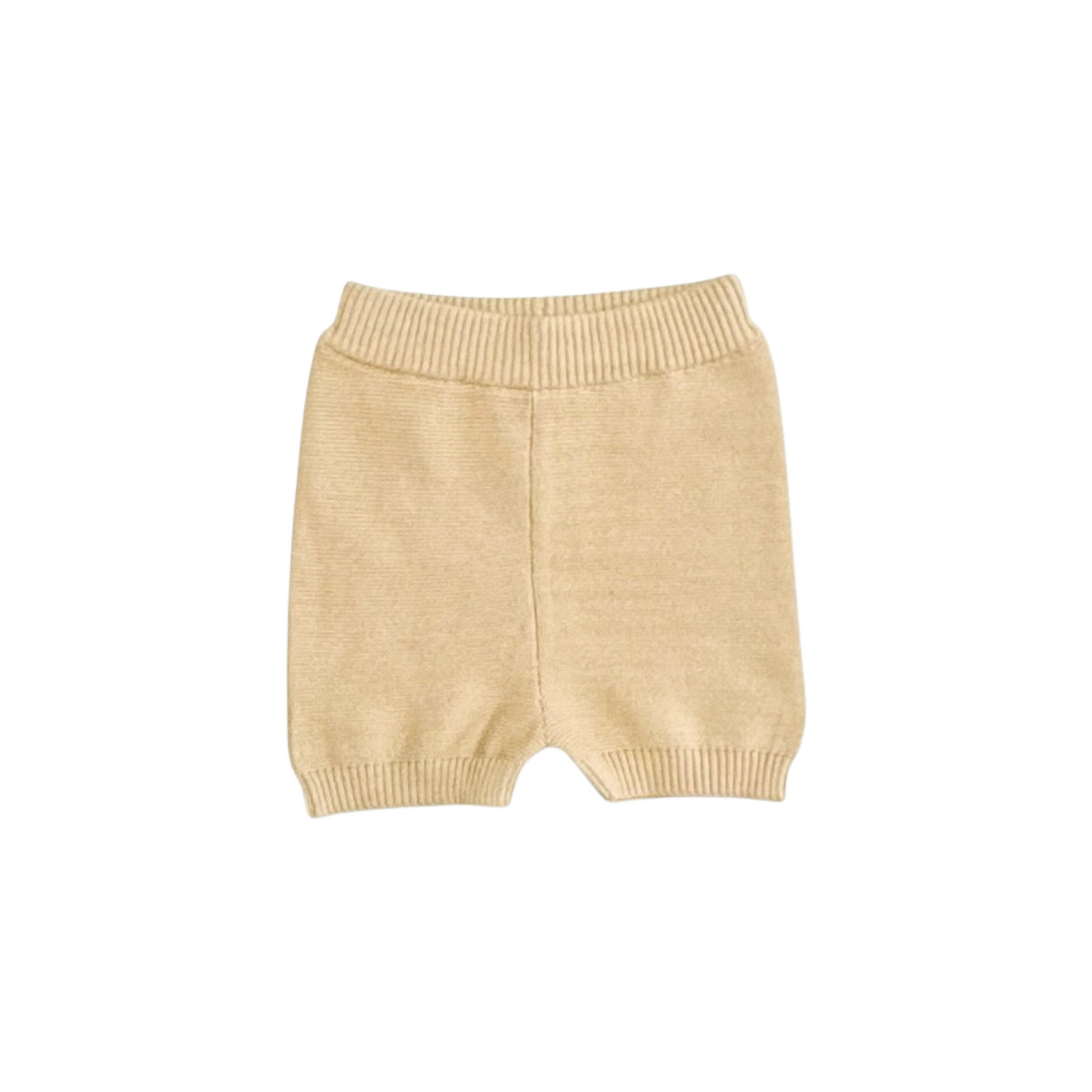 Tennis Collar Stripe Knit Top & Short Set