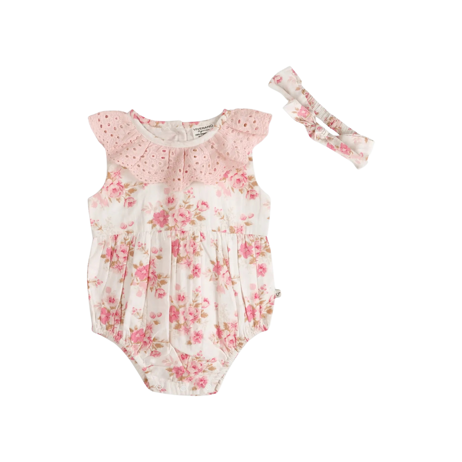 Nova Floral Romper & Headband