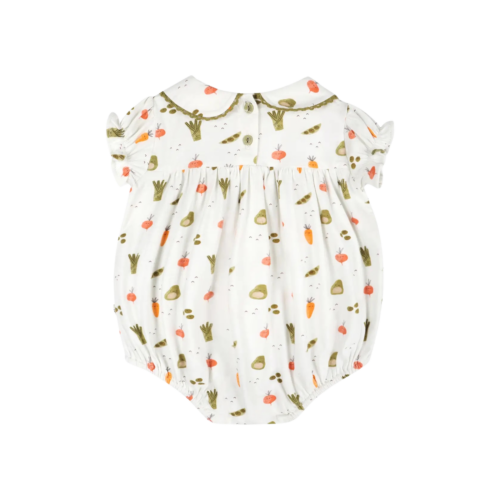 Veggies Bubble Romper & Headband