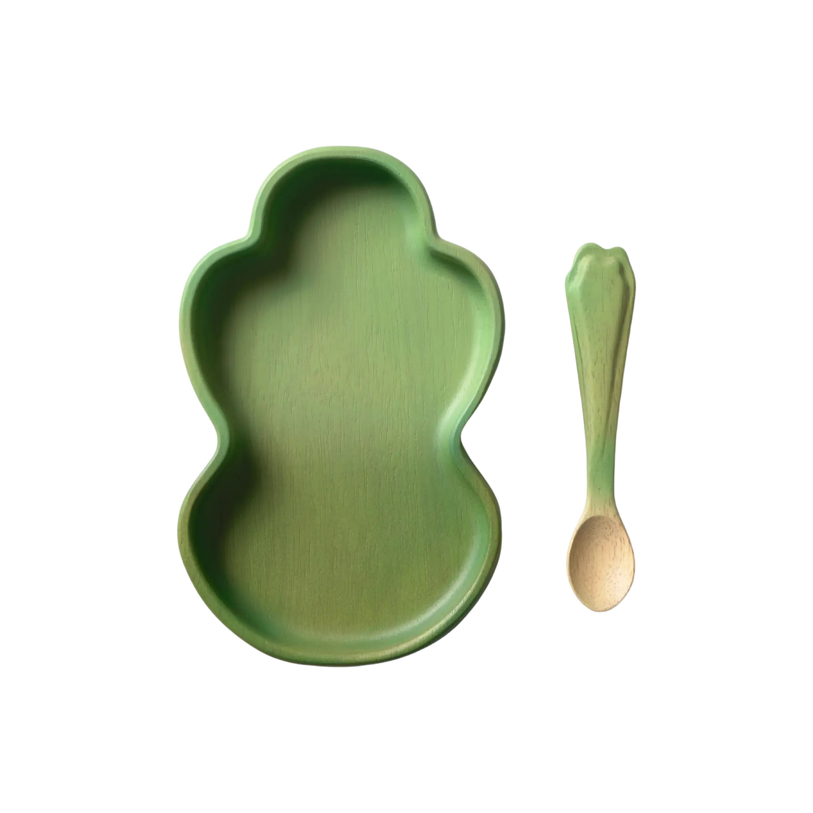Kendall The Kale Plate & Spoon Set