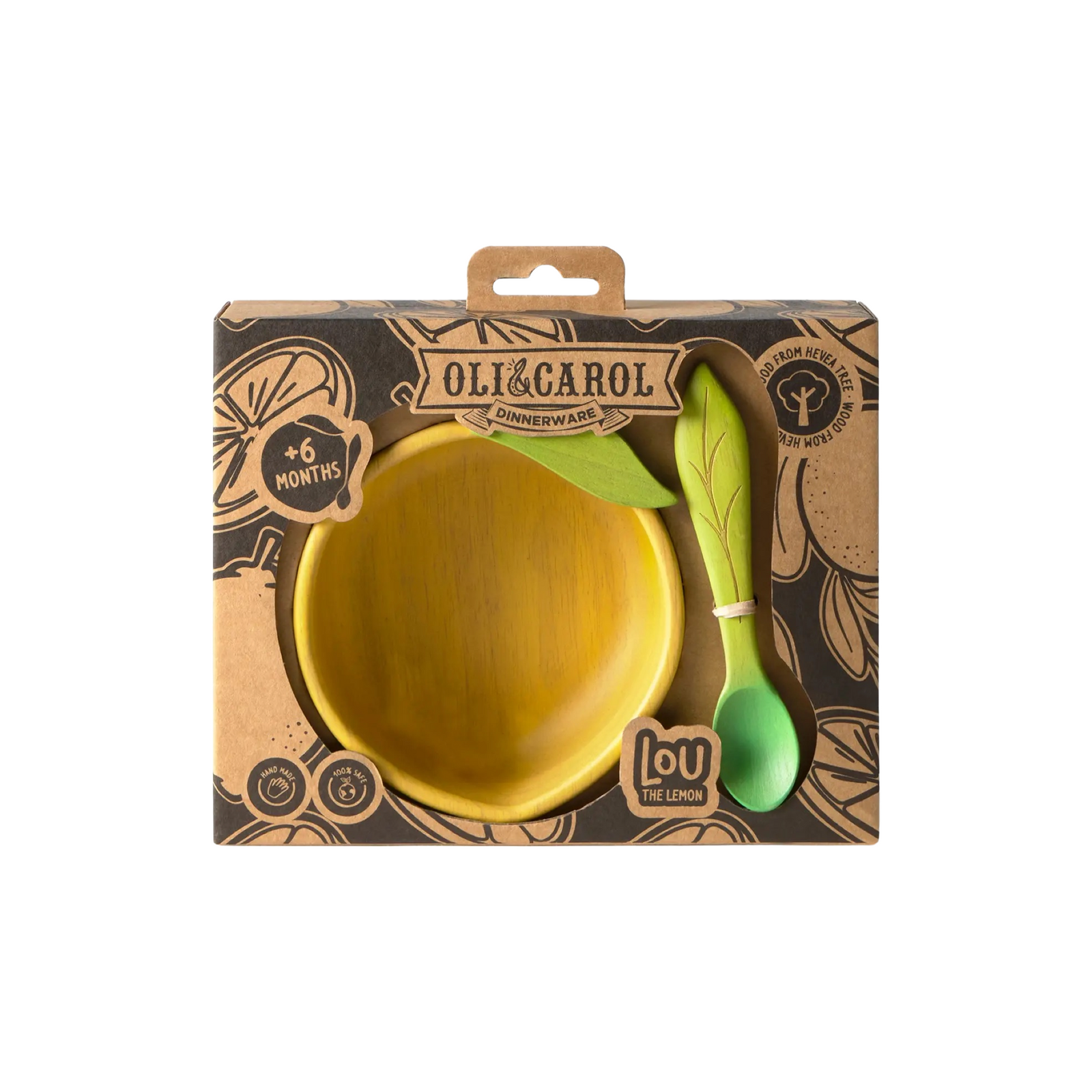 Lou The Lemon Bowl & Spoon Set