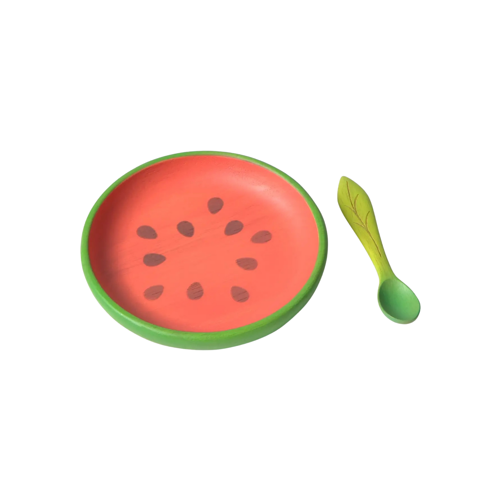 Wally The Watermelon Plate & Spoon Set