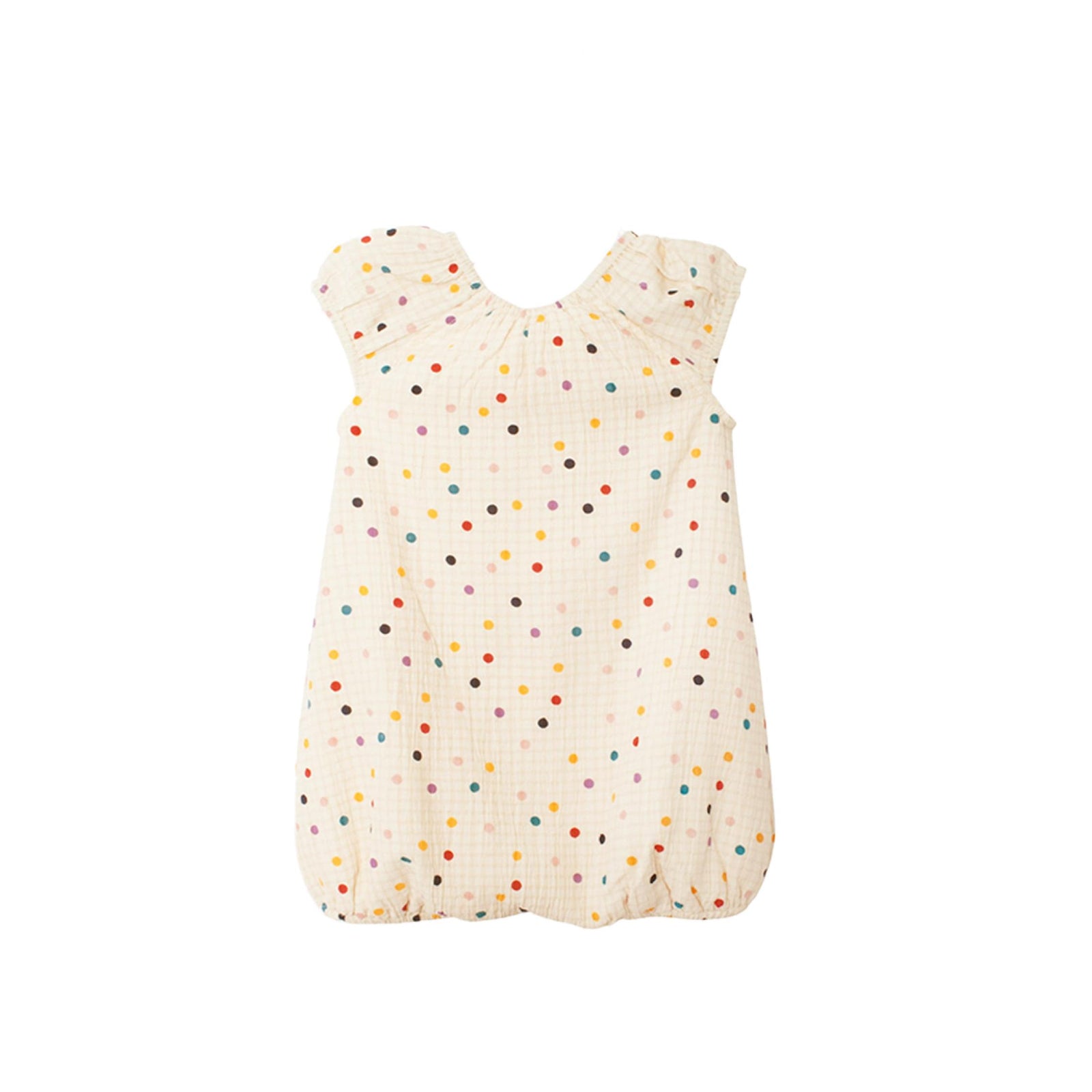 Confetti Cutie Dots Baby Girl Romper