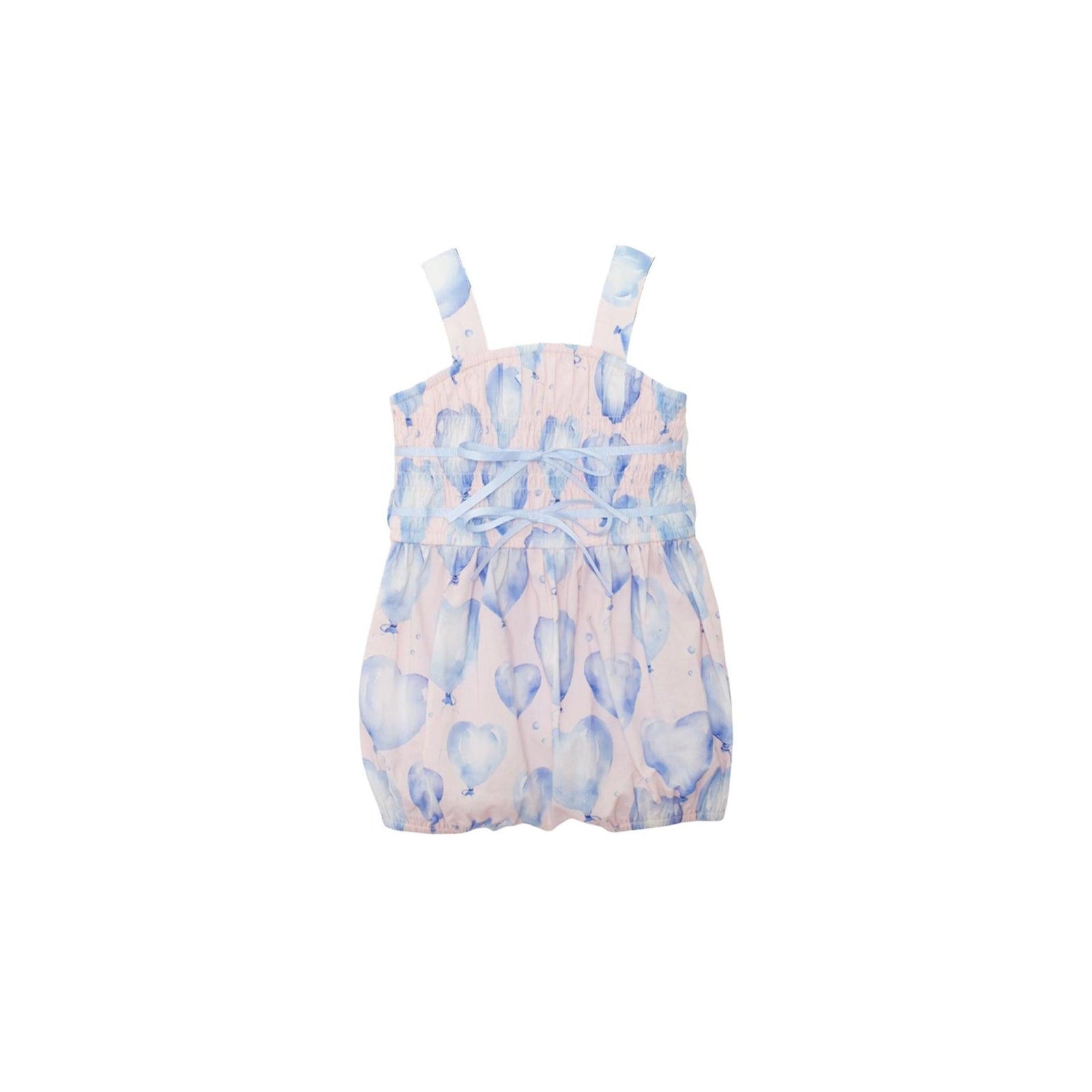 Up and Away Baby Girl Romper