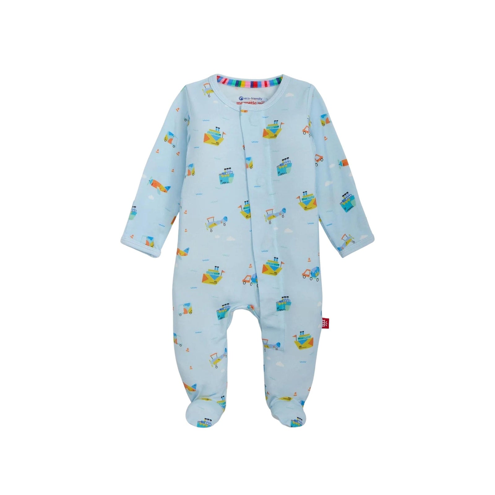 You Haul! Magnetic Closure Footie