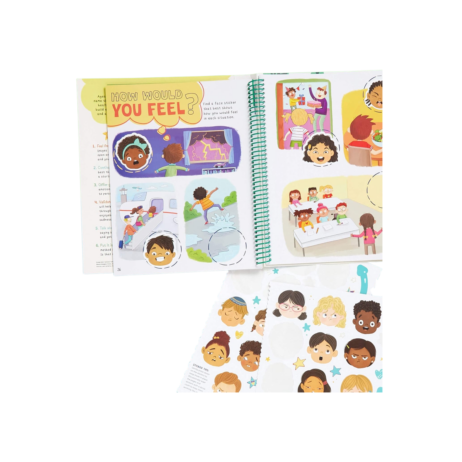 Learning Kindness My Feelings Sticker Books