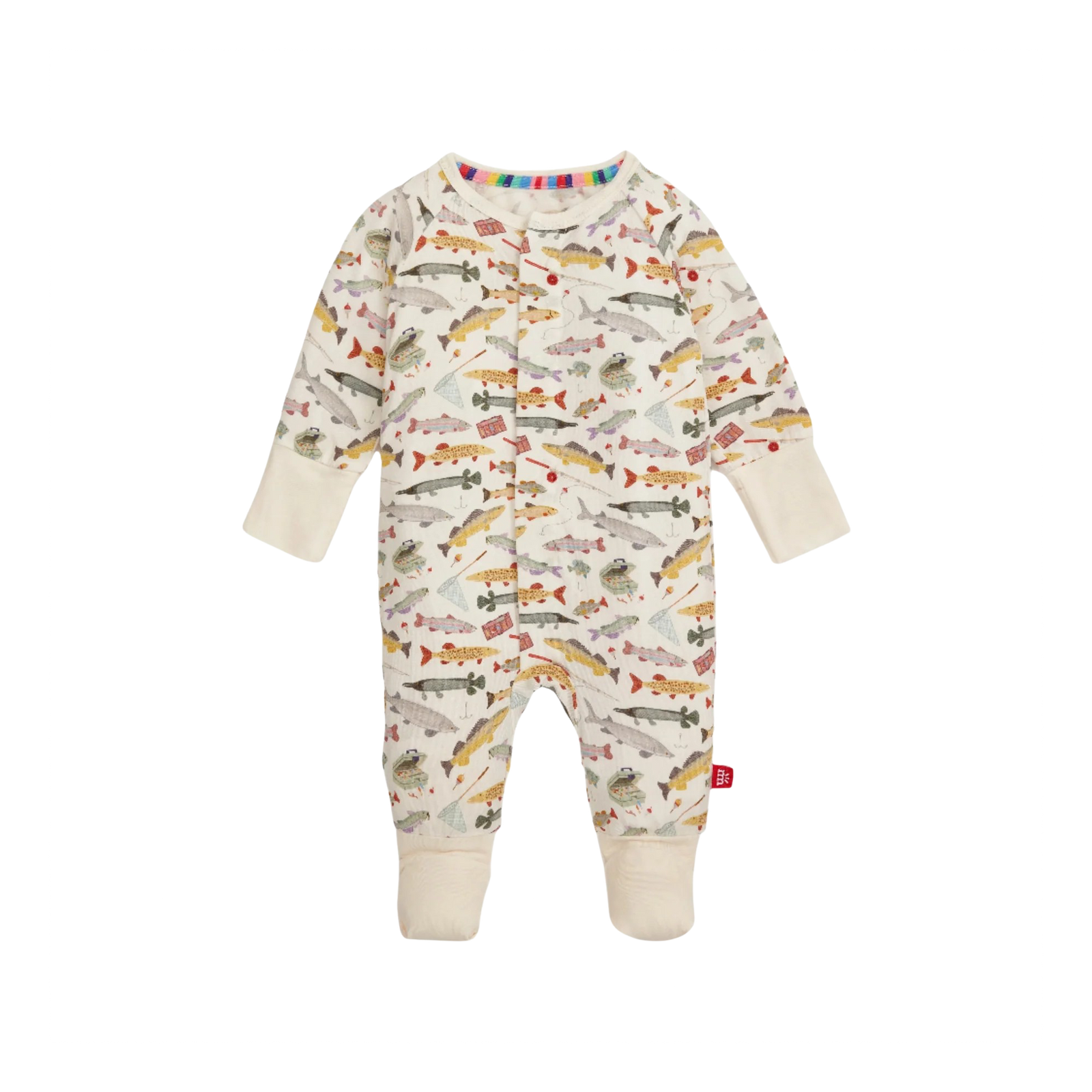 Reel Good Time Convertible Magnetic Closure Romper