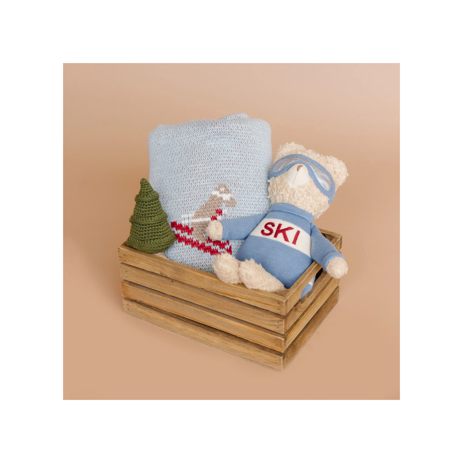Ski & Snowboard Cotton Blanket