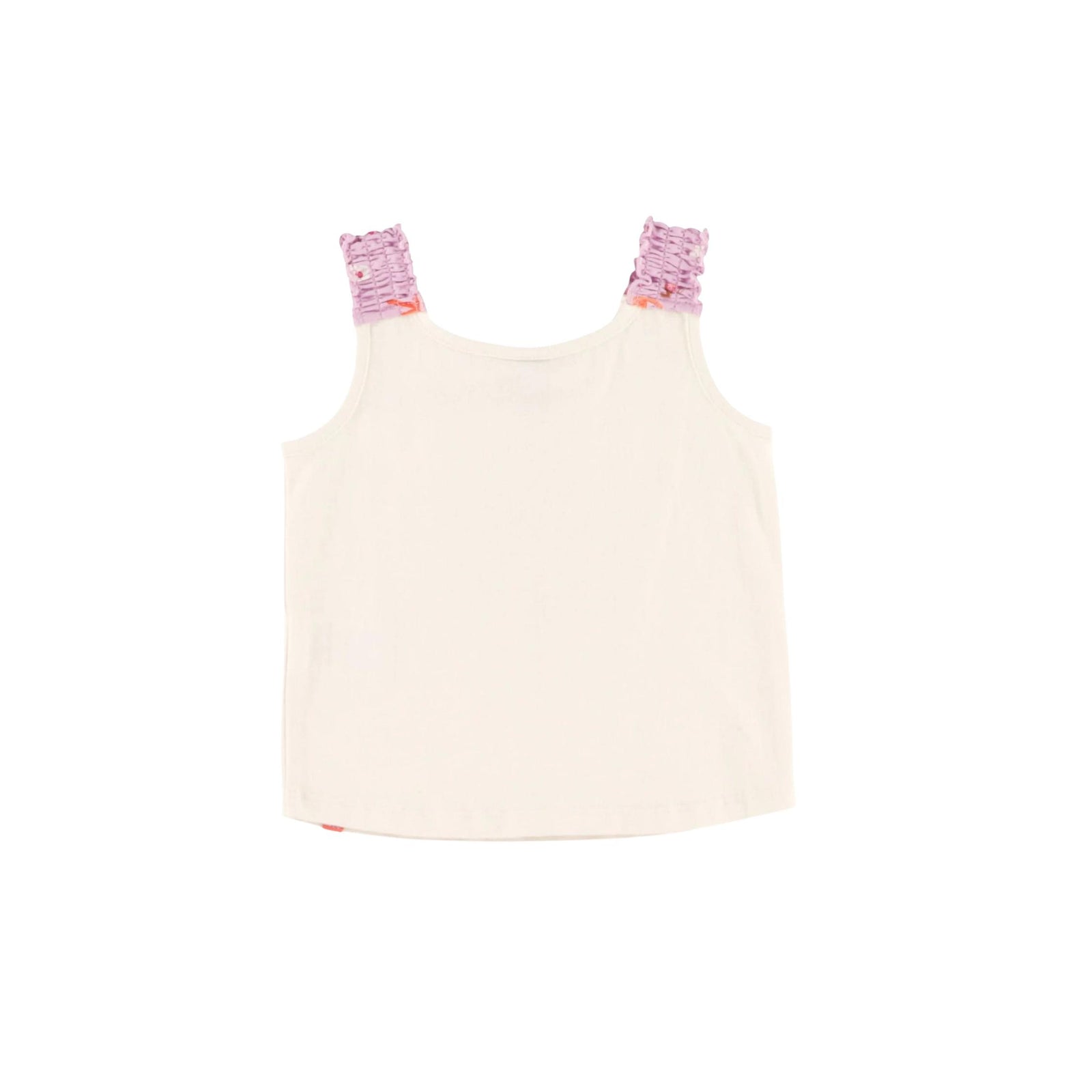 Baby Girl Floral Motif Camisole and Short Set