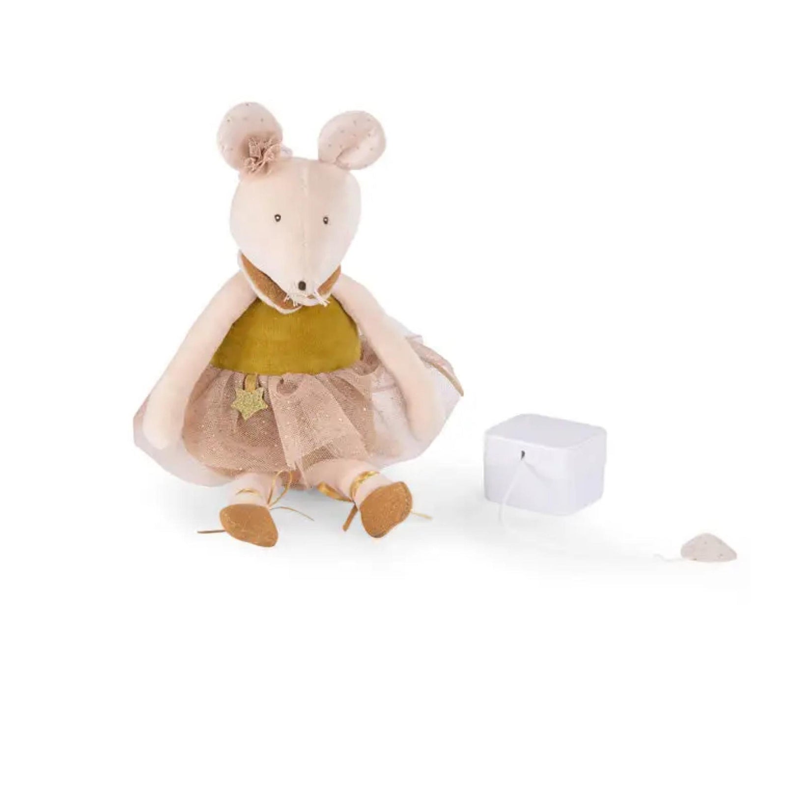 Musical Mouse Little School Of Dance Gold Mouse Plush