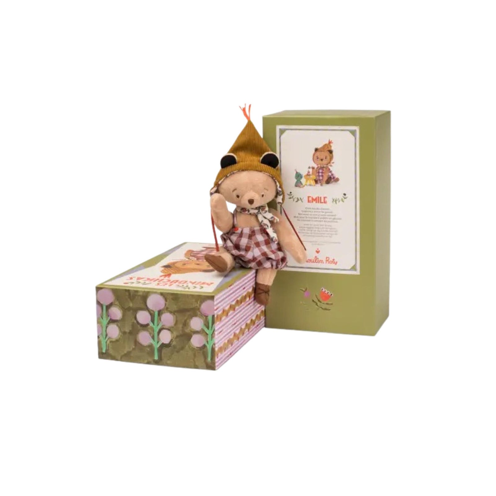 Emile the Bear Les Minouchkas Plush
