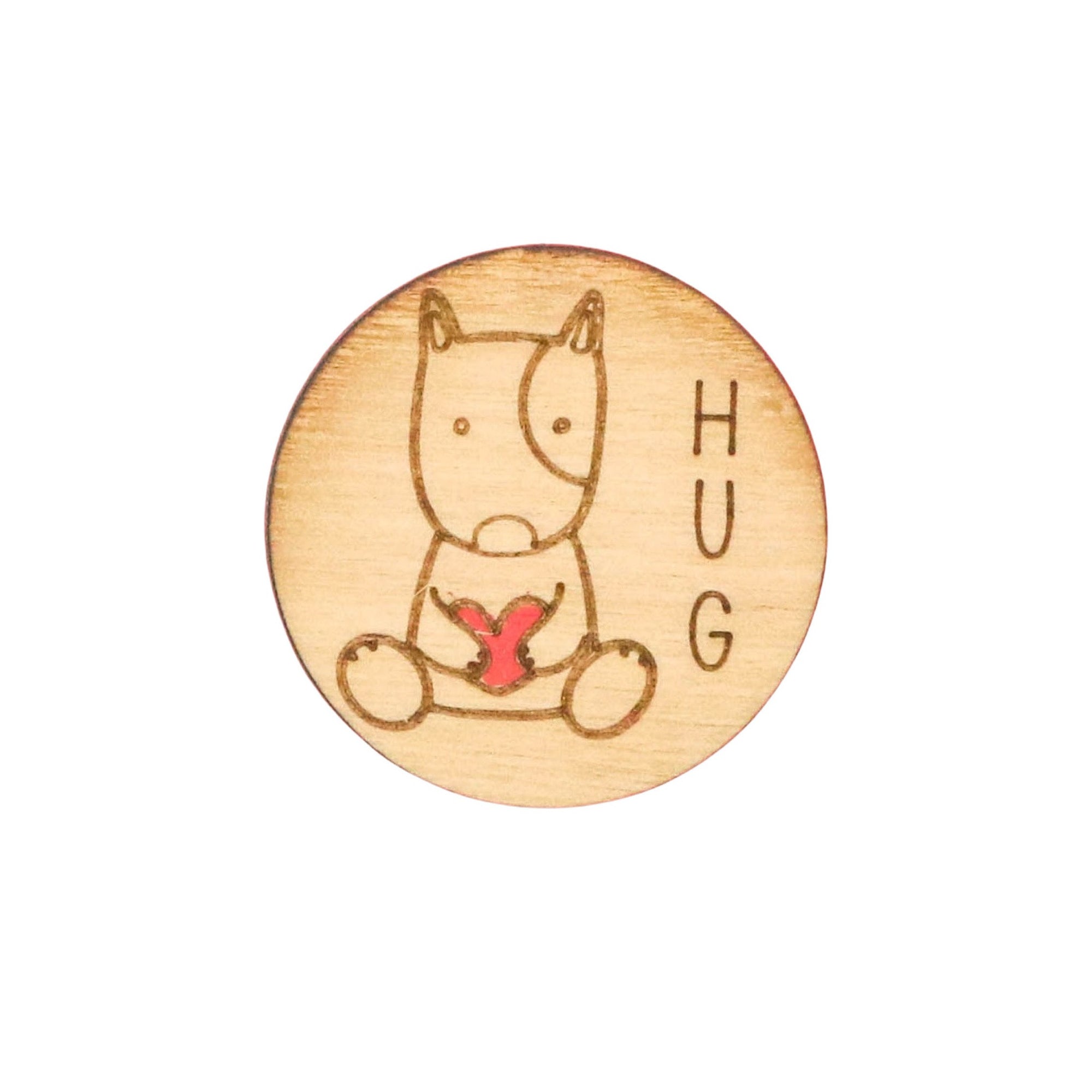 Pocket Hug Wooden Tokens