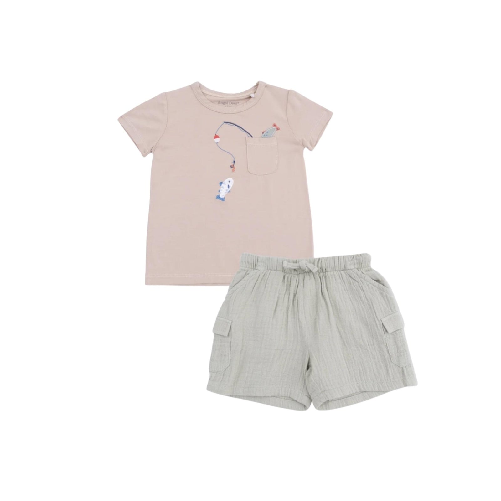 Gone Fishing T-Shirt & Cargo Shorts