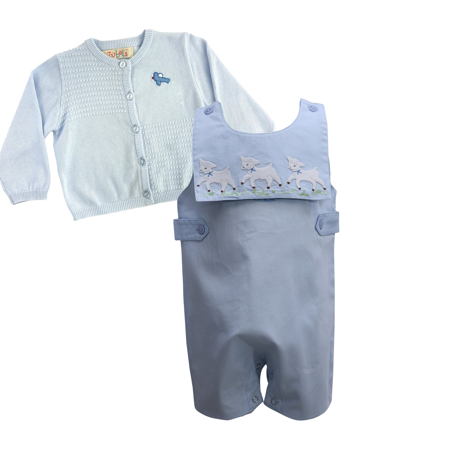 Reversible Collar Lamb Romper