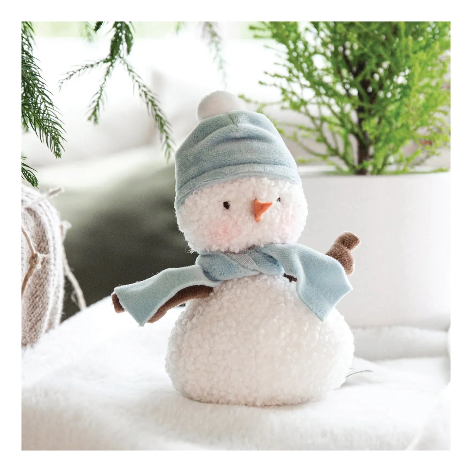 Roly Poly Chilly The Snowman Plush