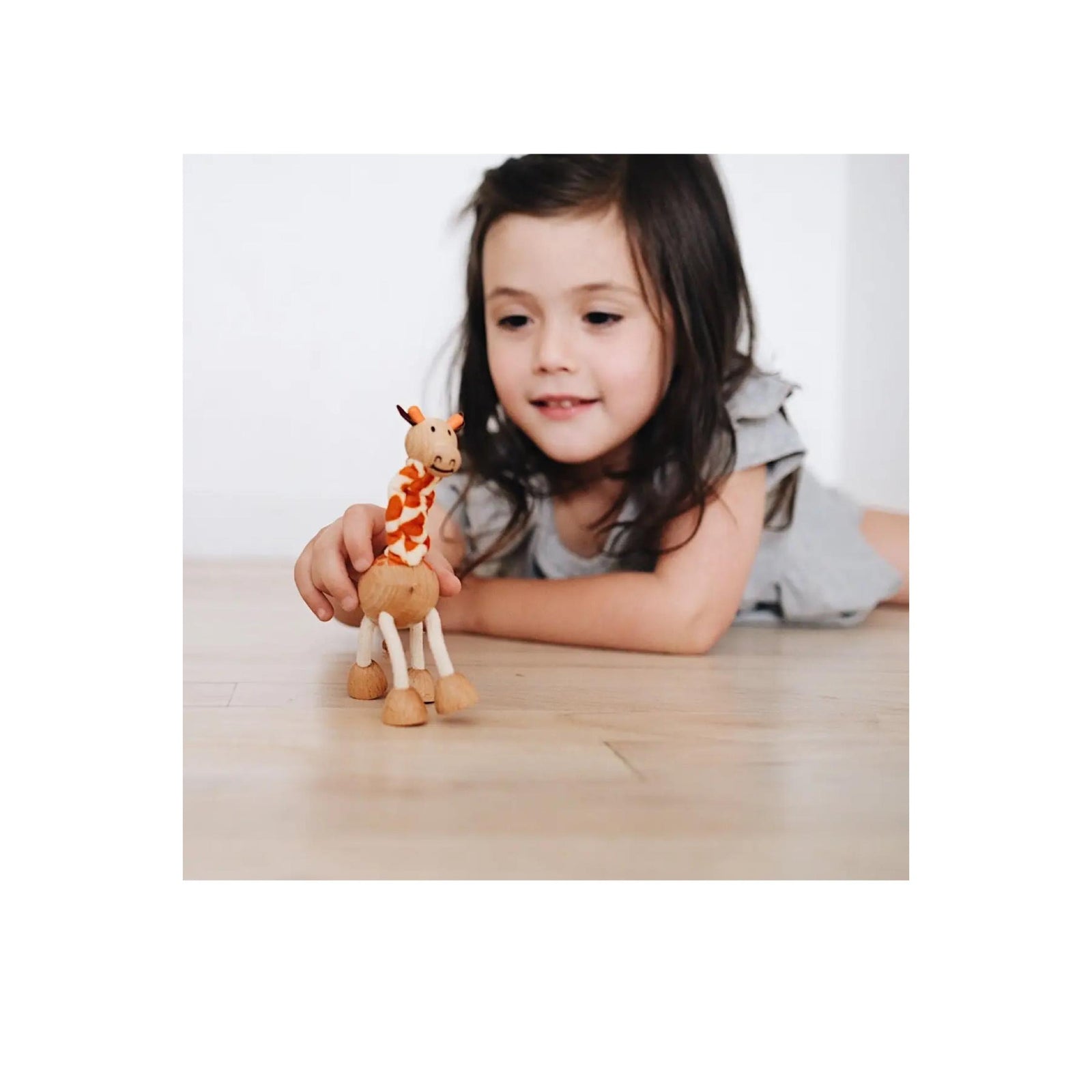 Wooden Giraffe Toy