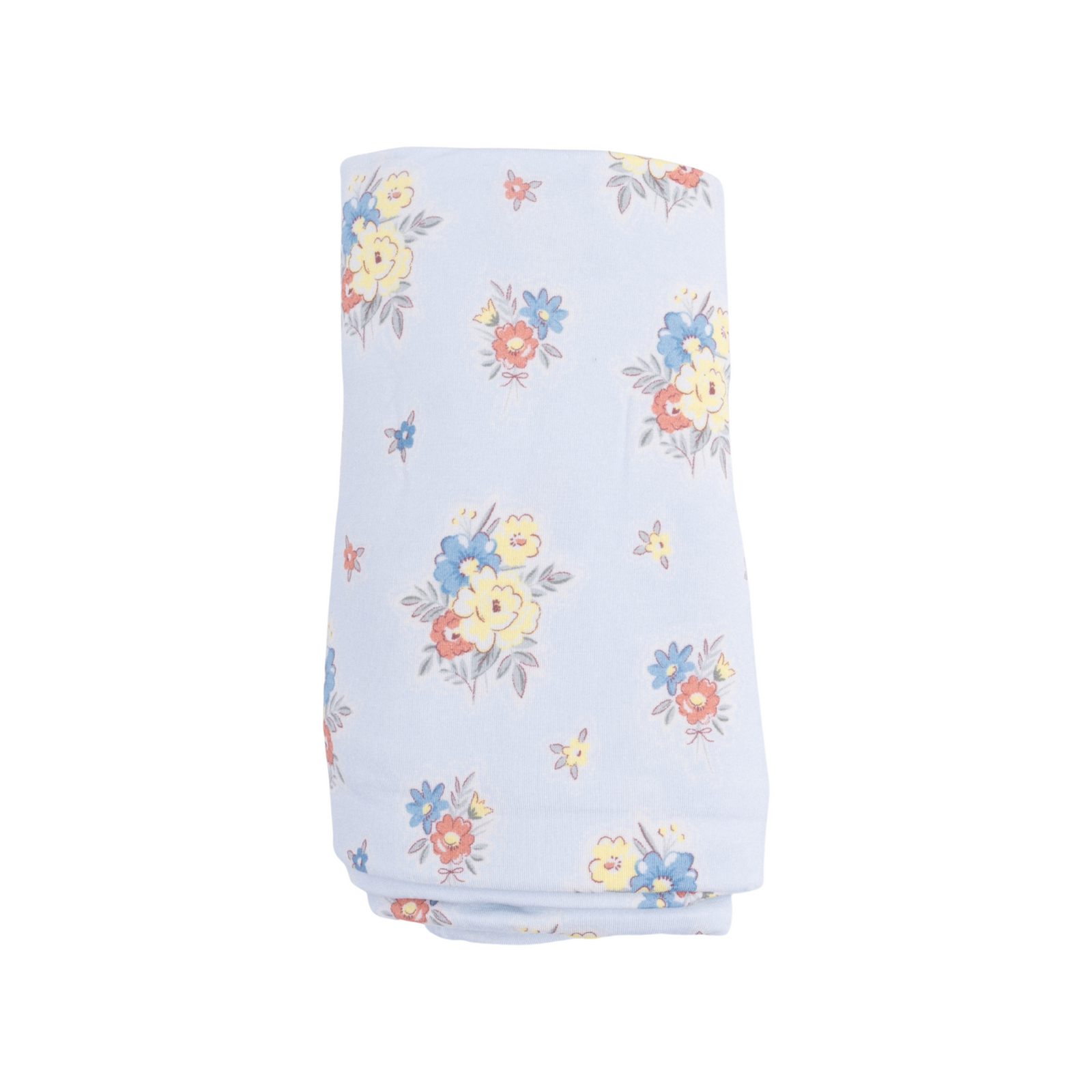 Country Stitch Floral Swaddle Blanket