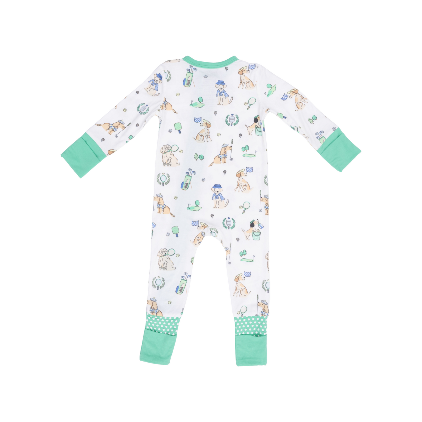 Country Club Dogs Neutral Convertible Romper