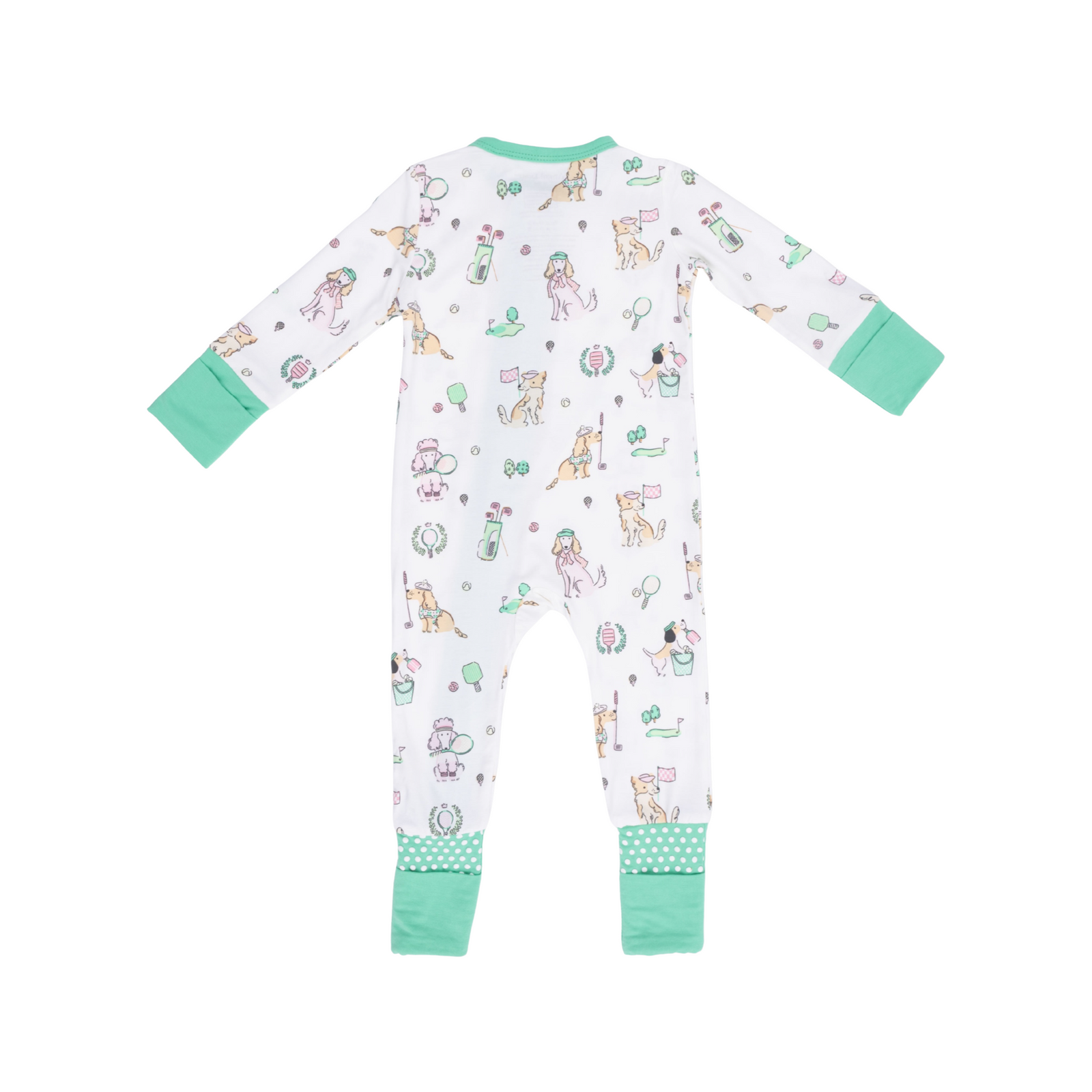 Country Club Dogs Pink Convertible Romper