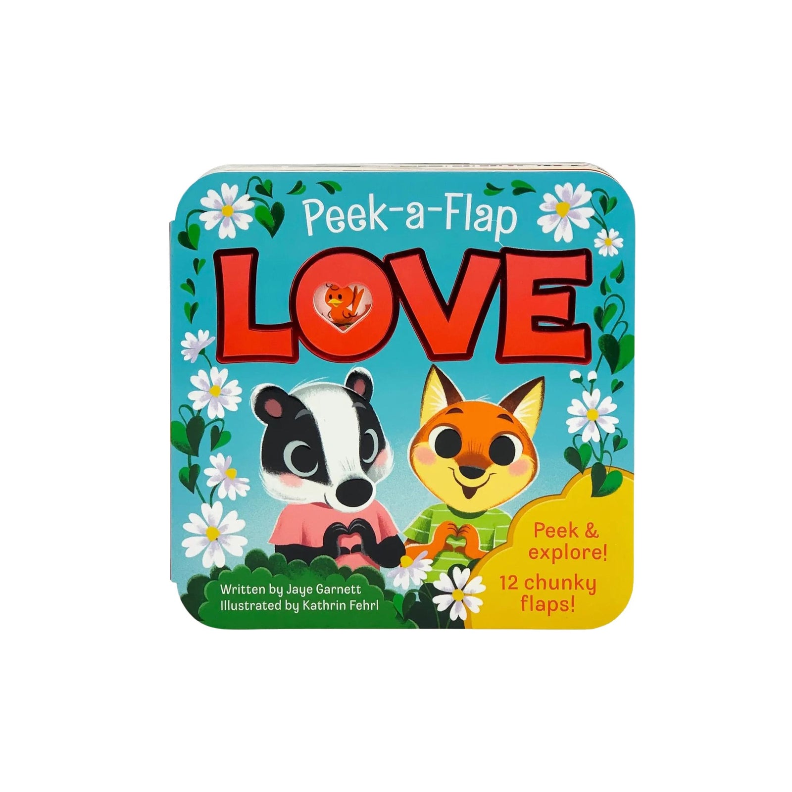 Peek-A-Flap Love Board Book