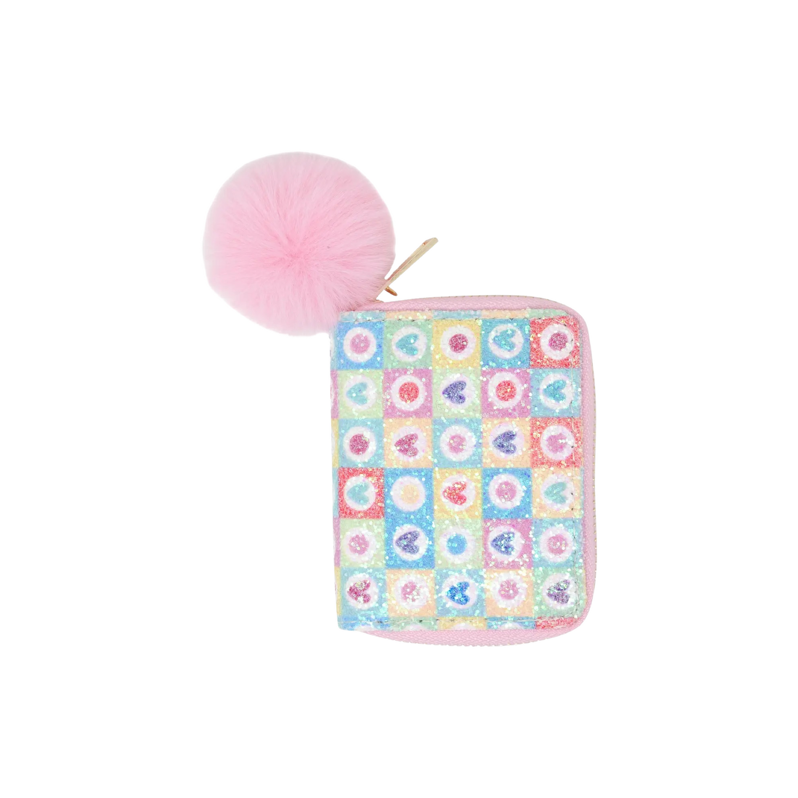 Glitter Hearts Wallet