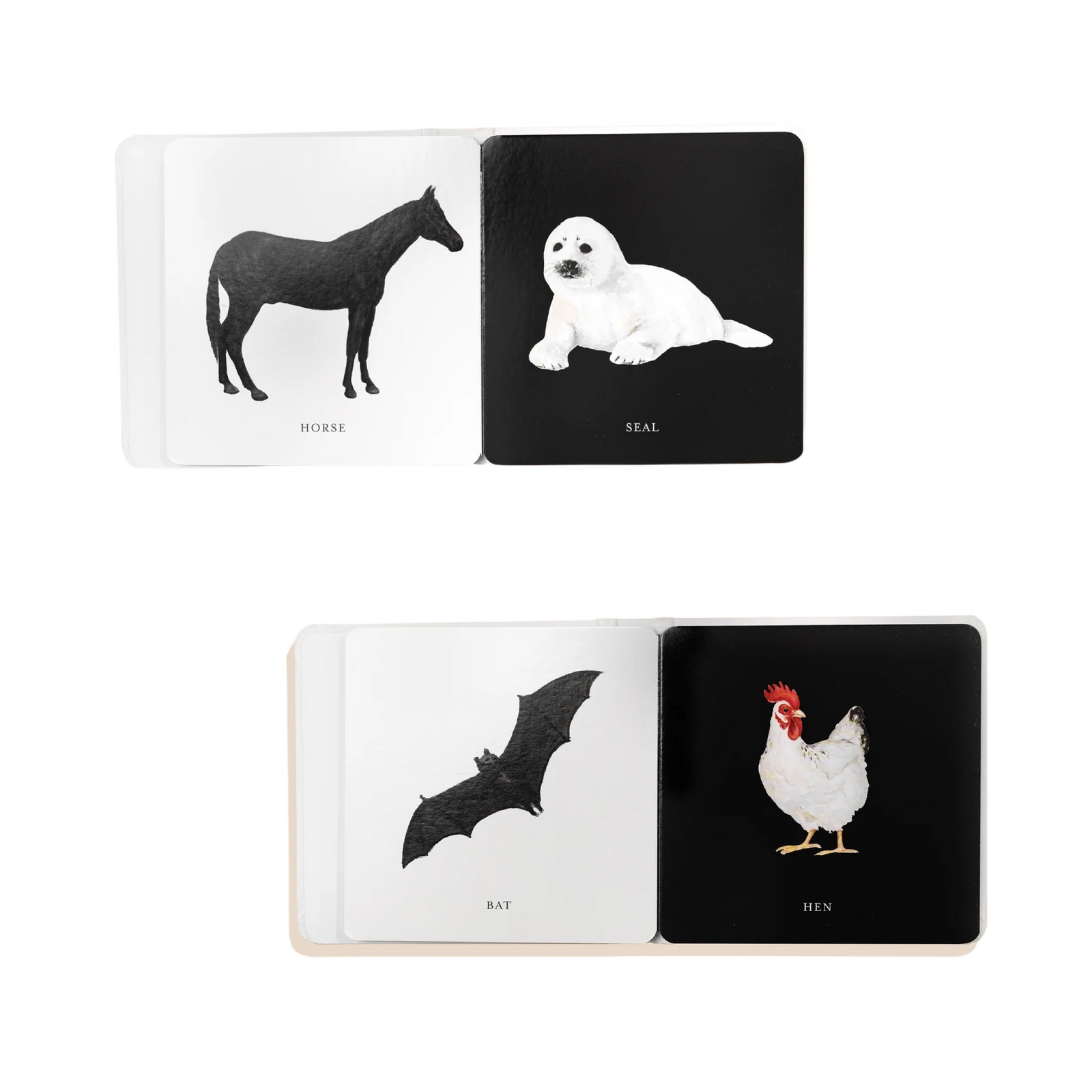 Black & White Contrast Book For Baby