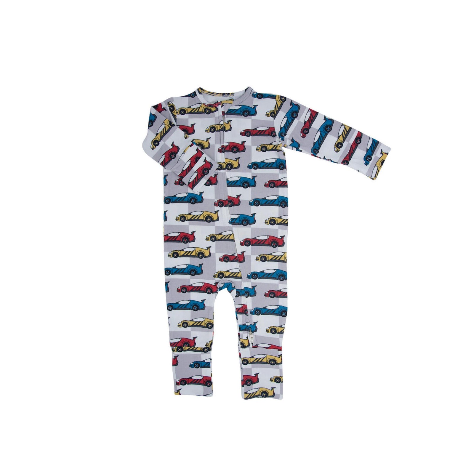 Matchbox Cars 2-Way Zipper Convertible Romper