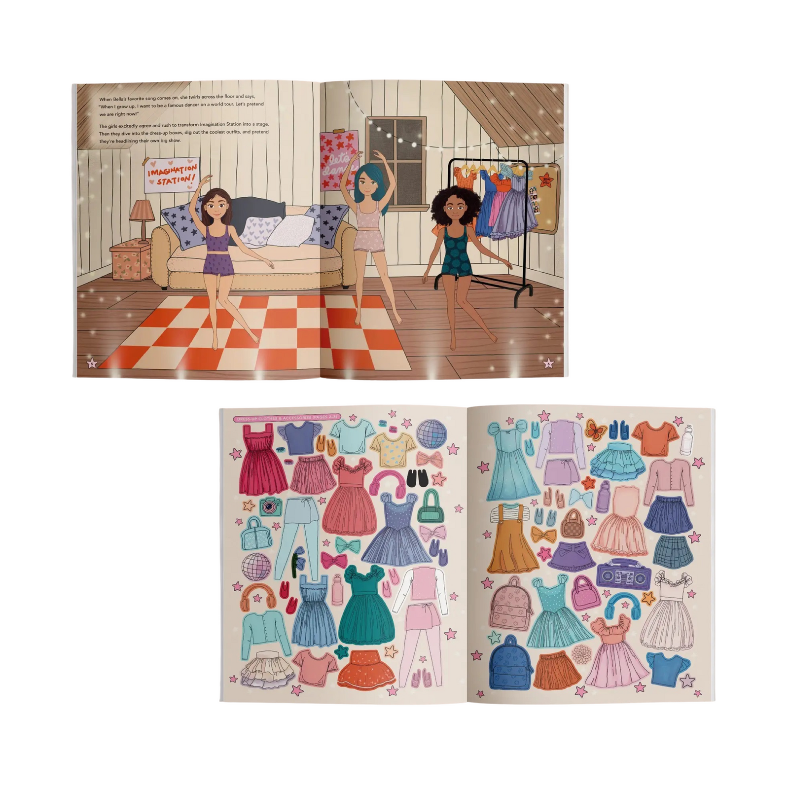 My Sticker Storybook: Dance Recital