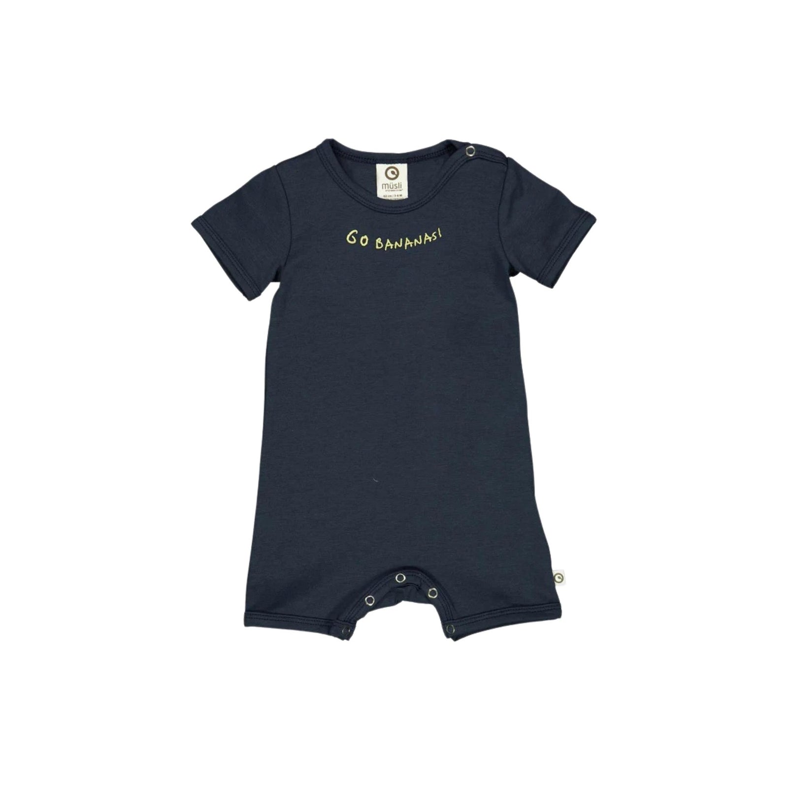 Happy Banana Graphic Romper