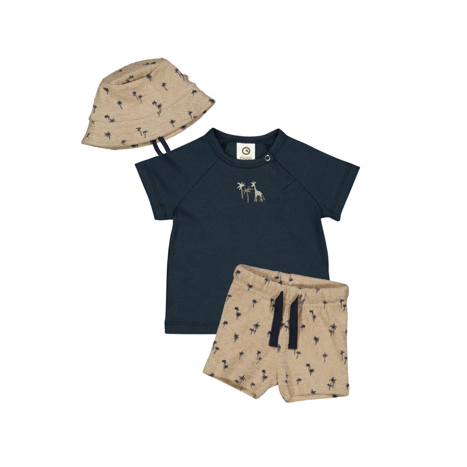 Palms Print Baby Bucket Hat