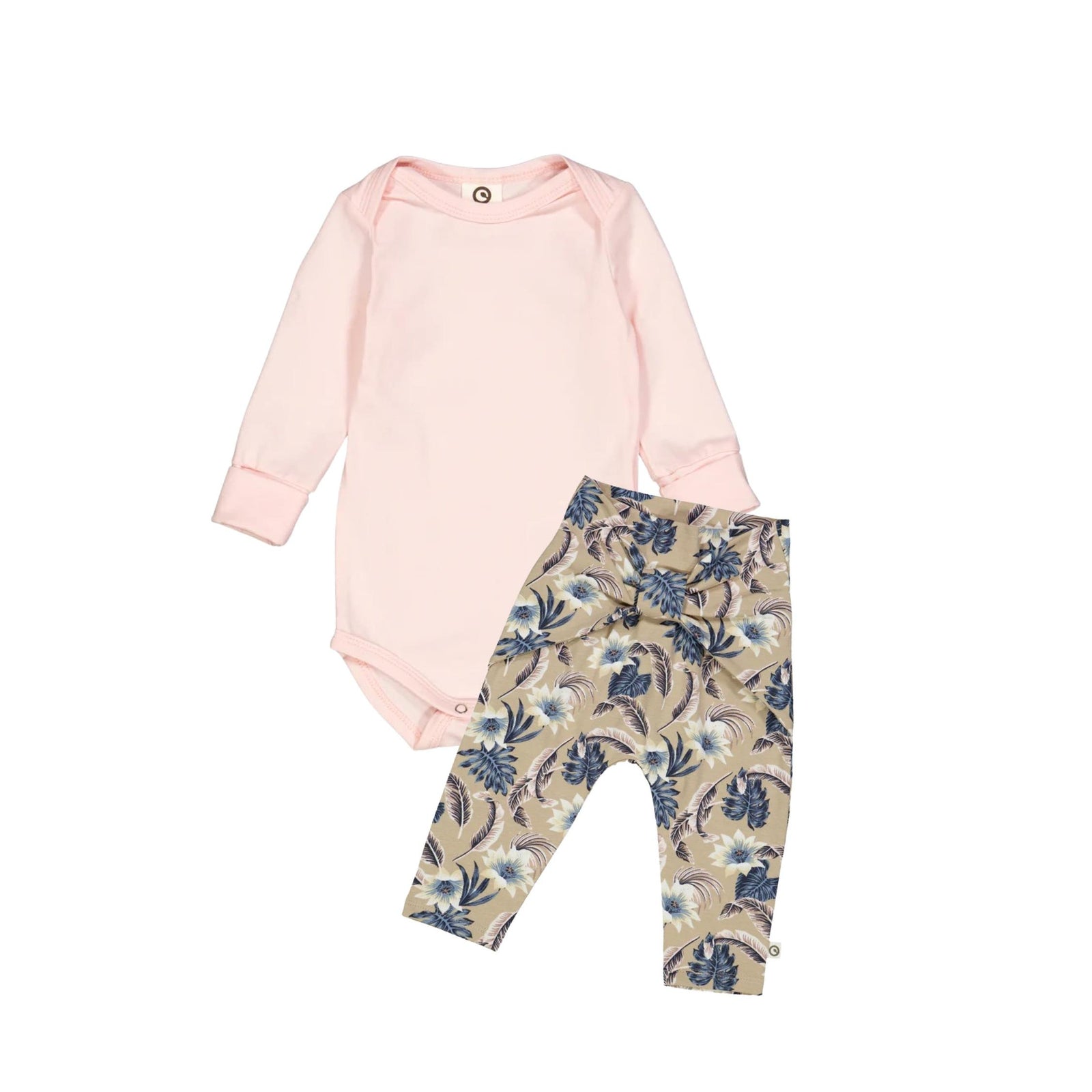 Lily Body Suit & Bow Pant Set