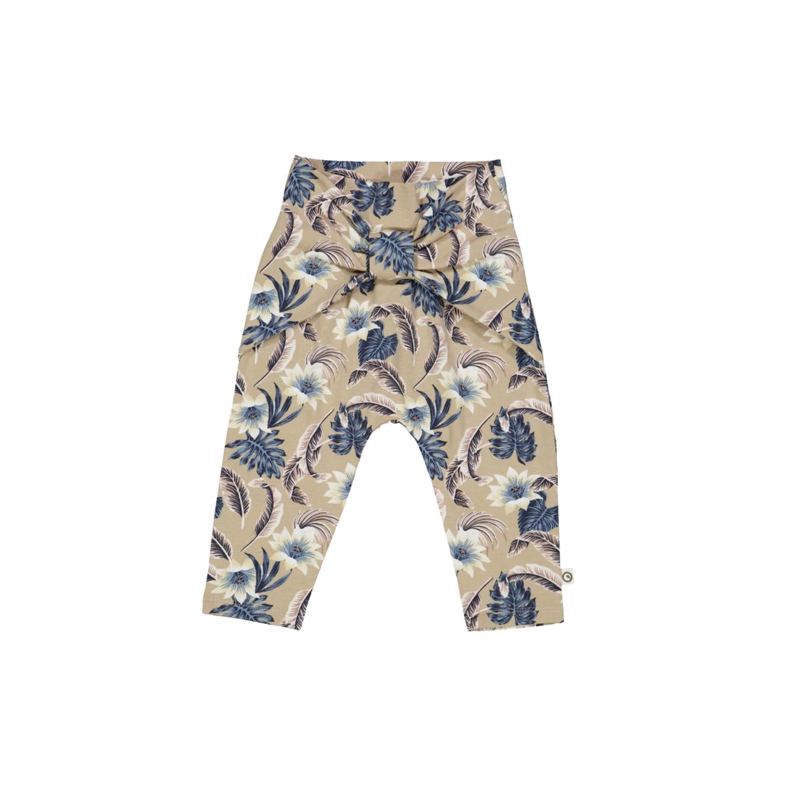 Lily Floral Baby Girl Bow Pants